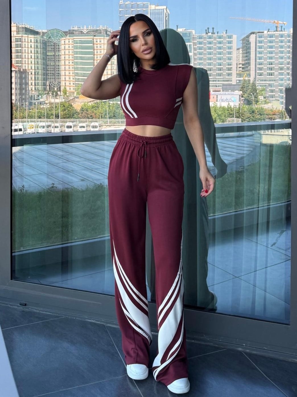 Bossy Spor Takım Bordo