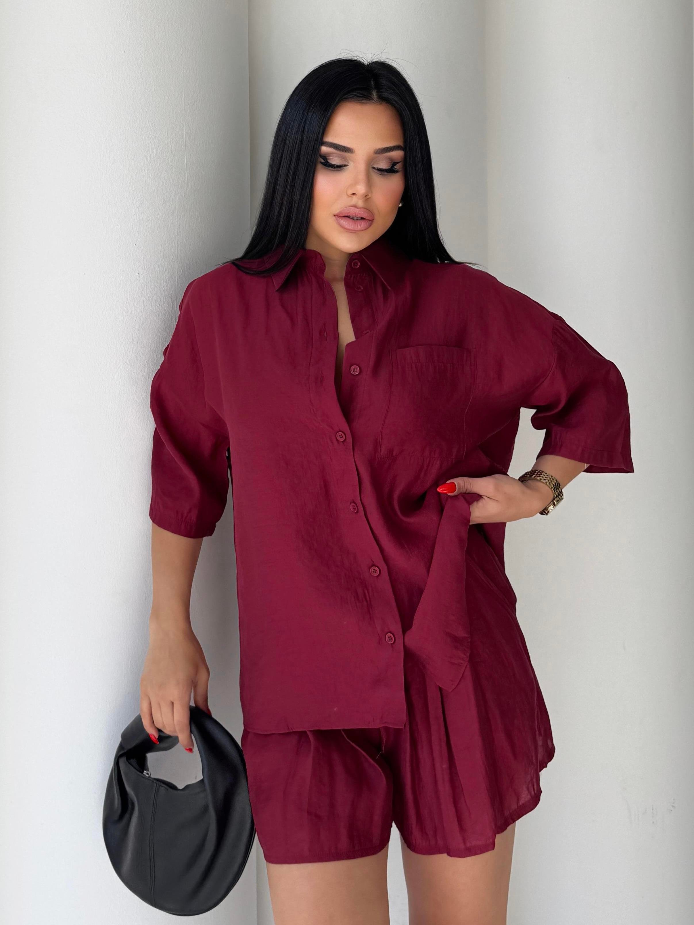 Collec İkili Takım Bordo
