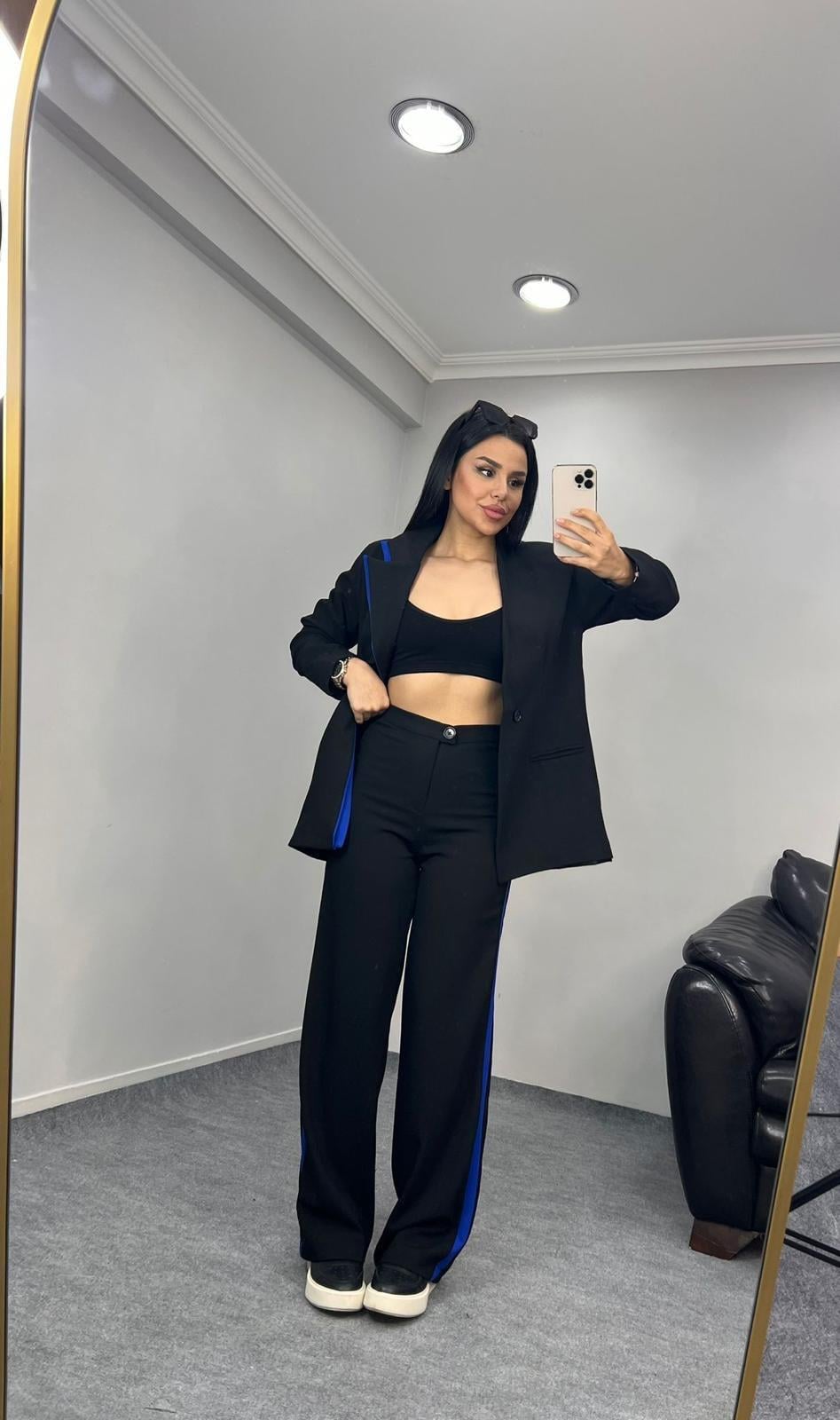Dazy İkili Tasarım Takım Siyah