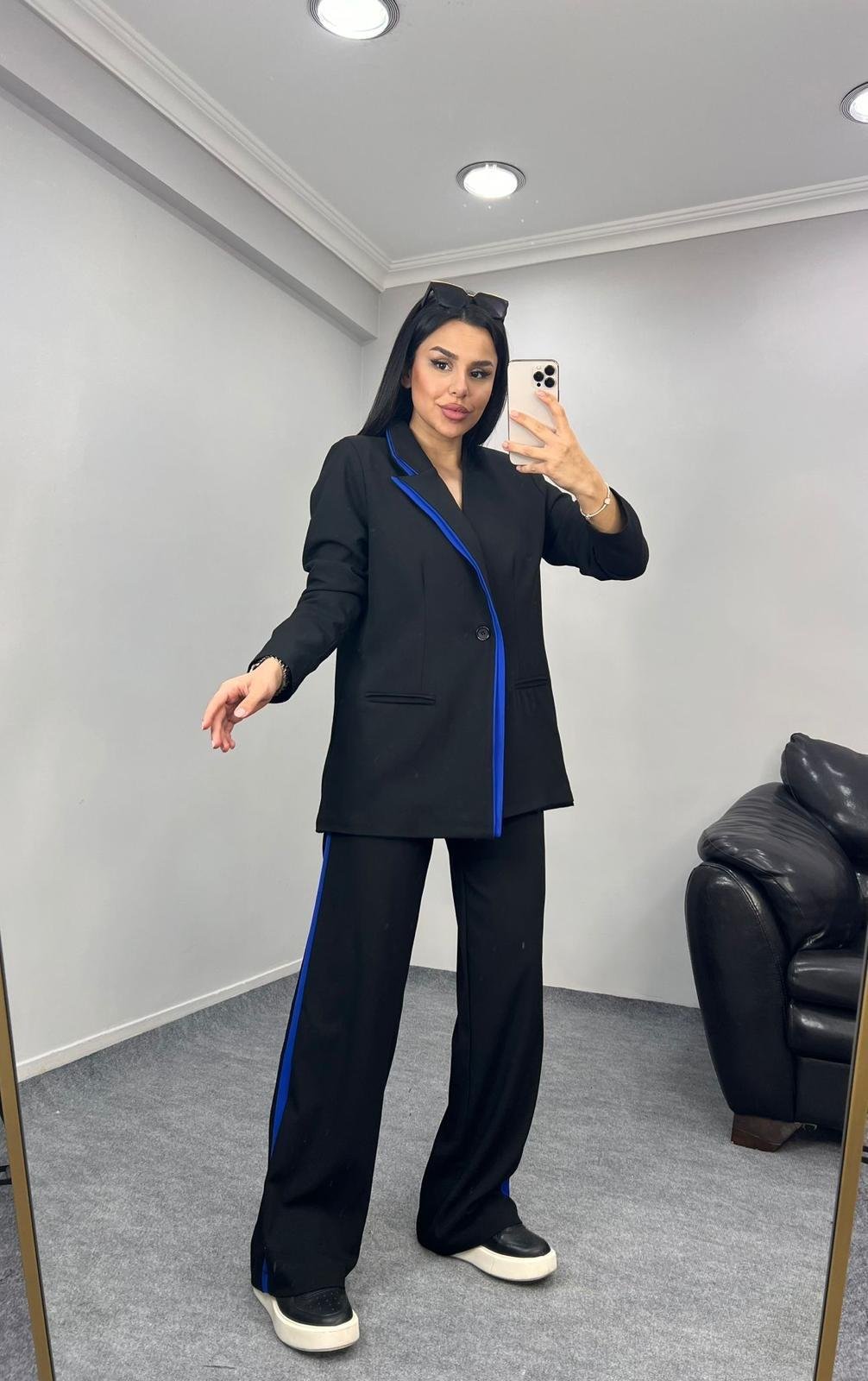Dazy İkili Tasarım Takım Siyah