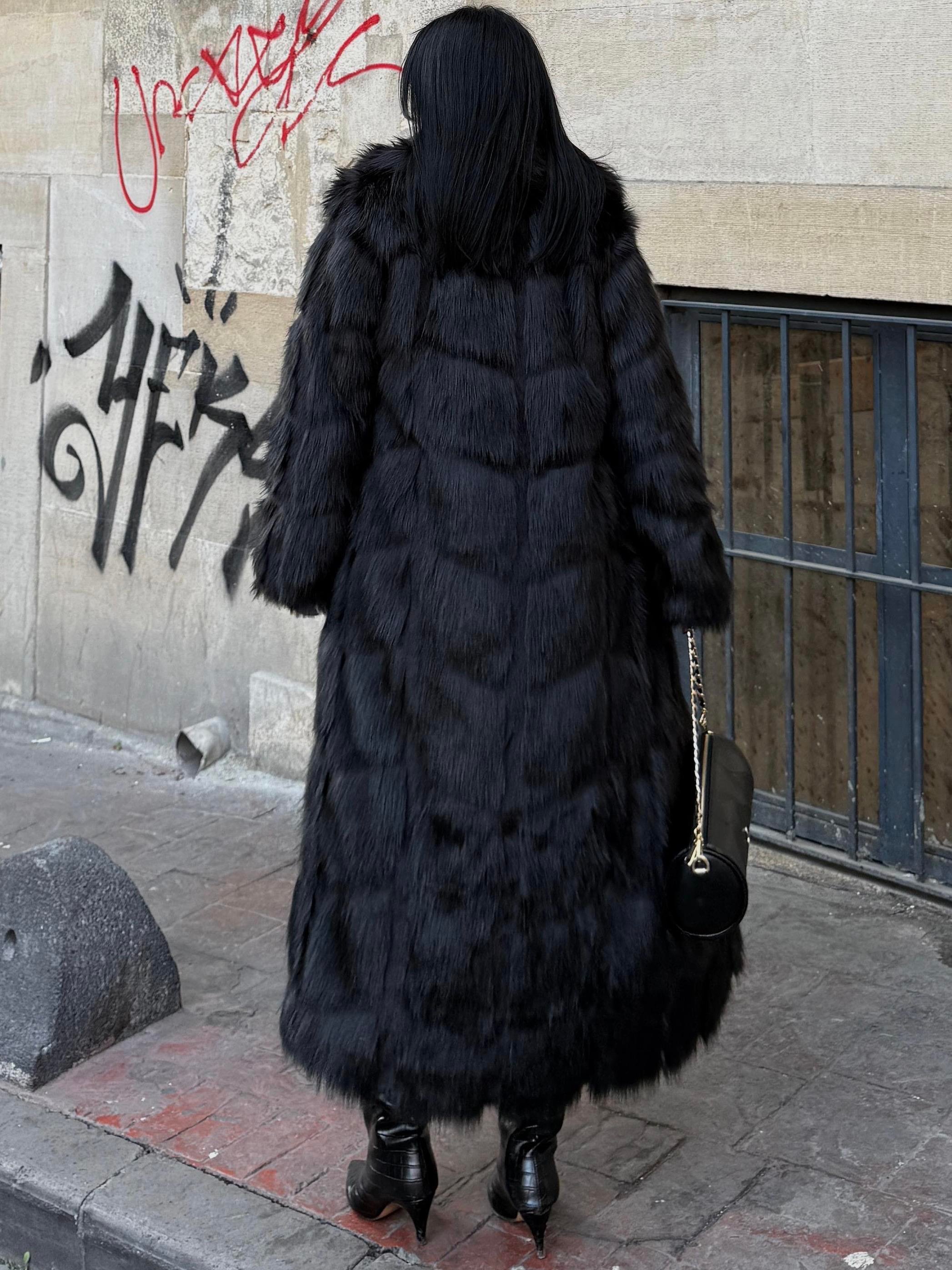 Diva Kürk Siyah