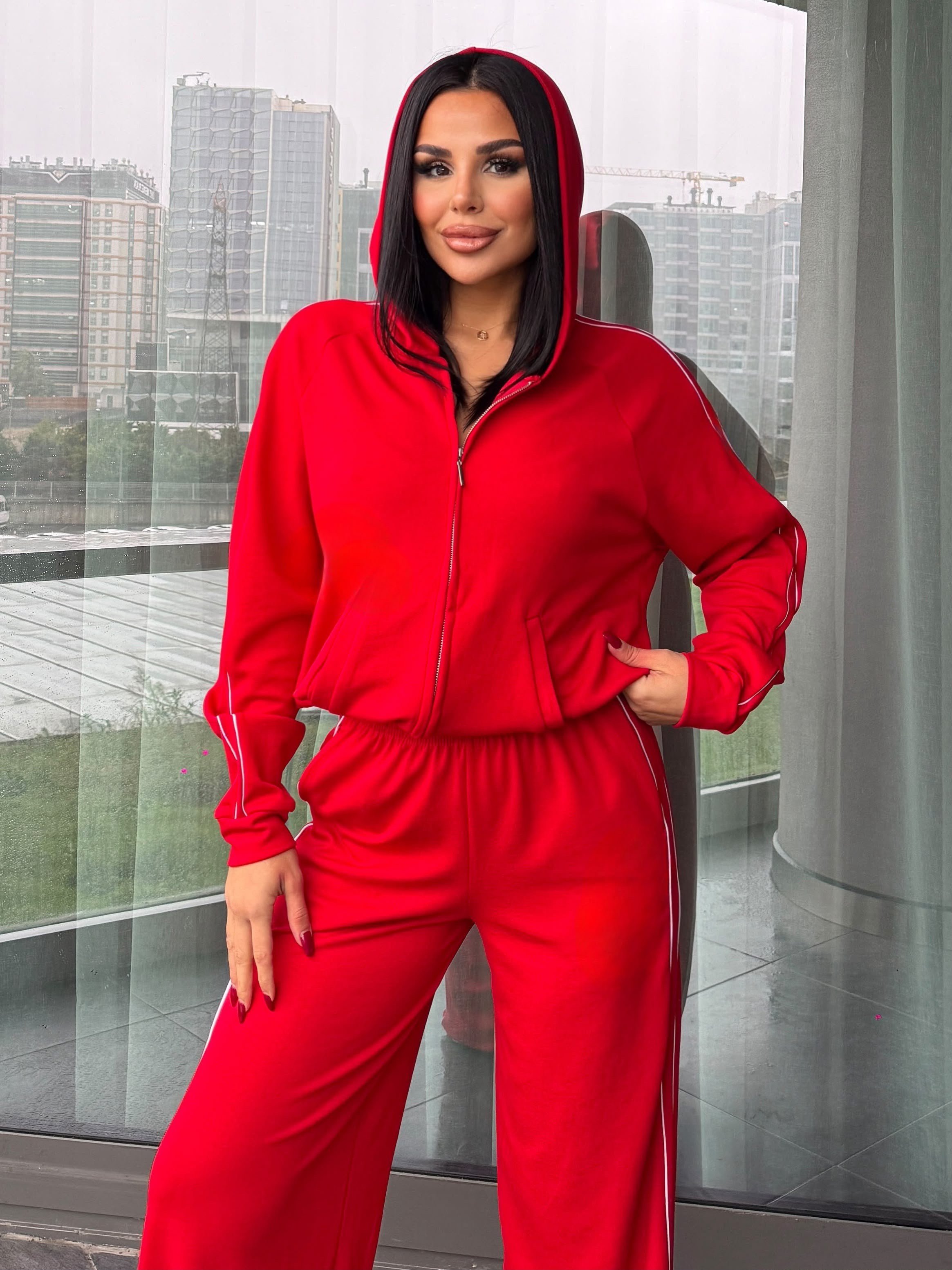 Dreta İkili Spor Takım Kırmızı