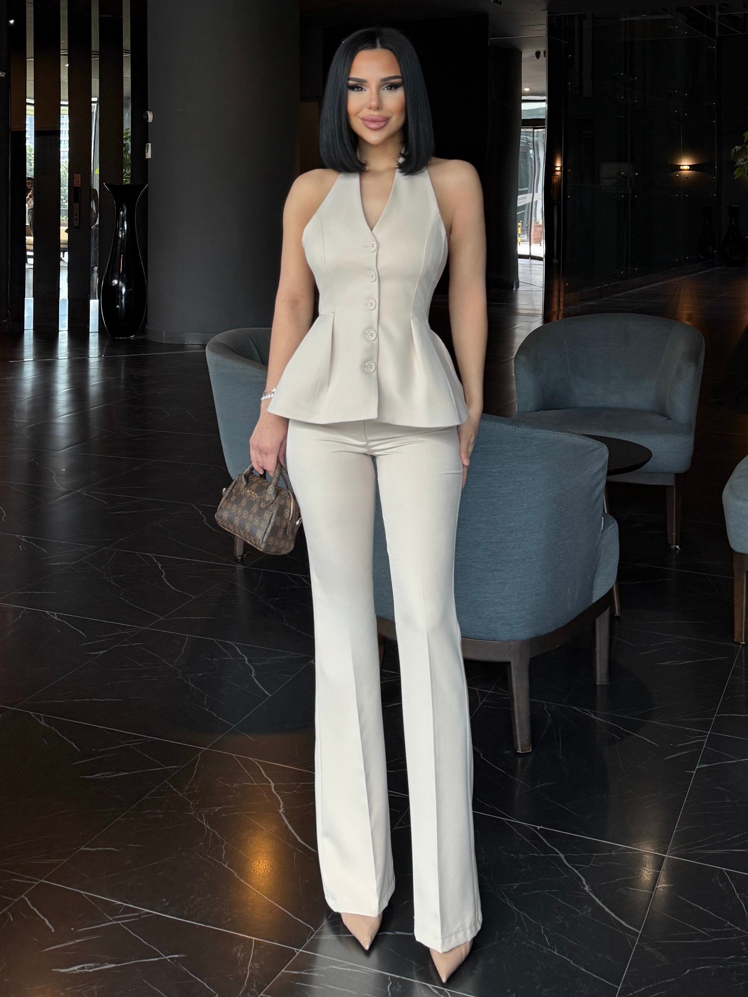 Fenty  İkili Takım Bej