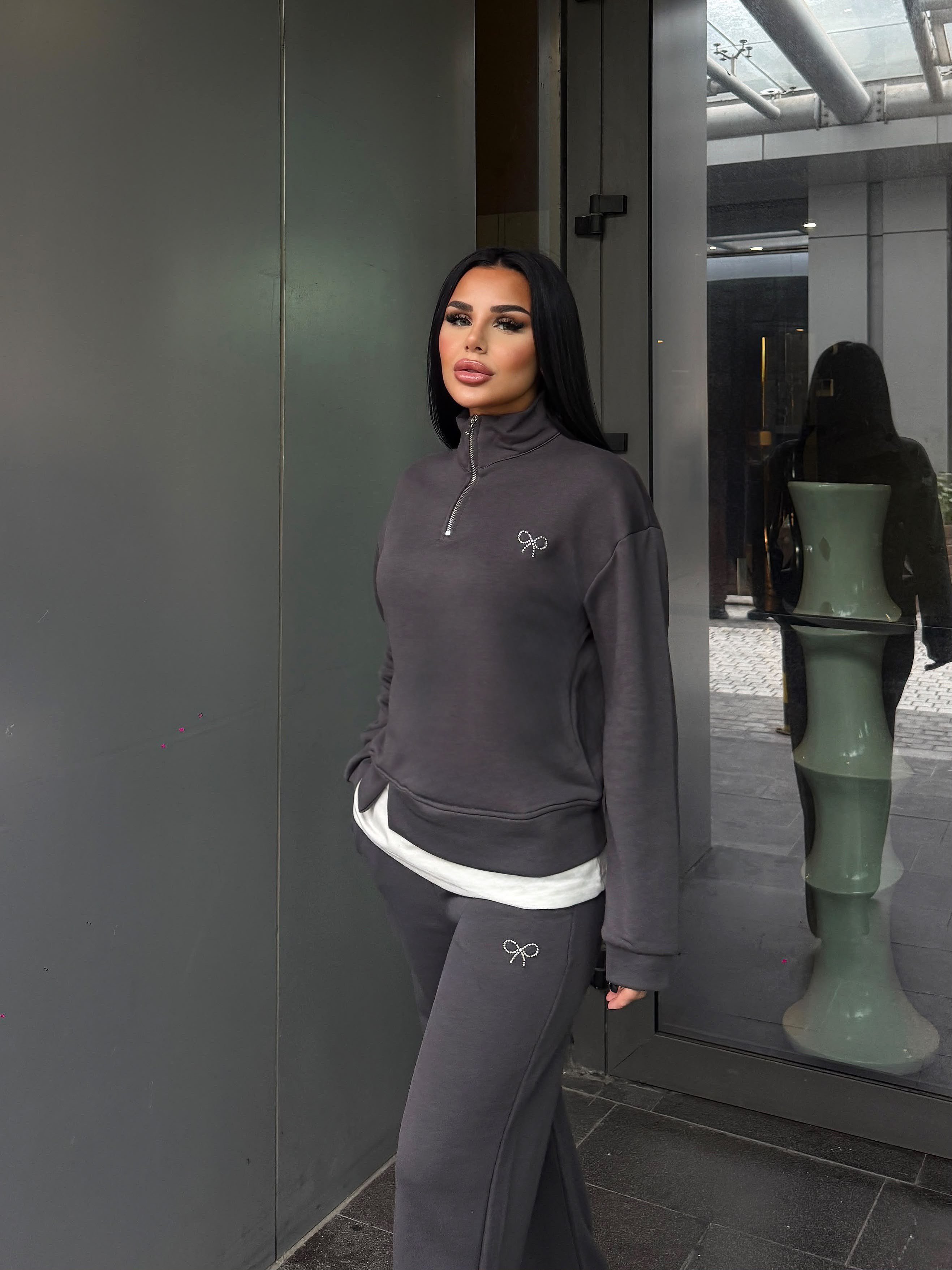 Galius İkili Spor Takım Gri