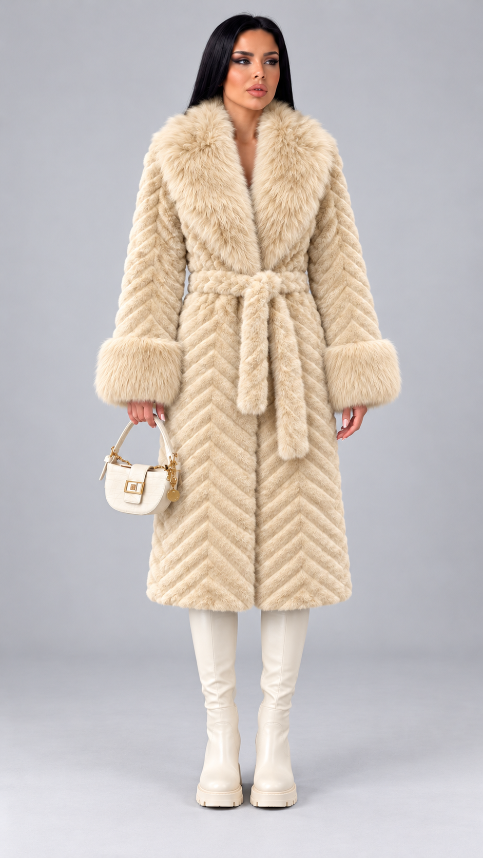 Lerry İthal Kürk Bej