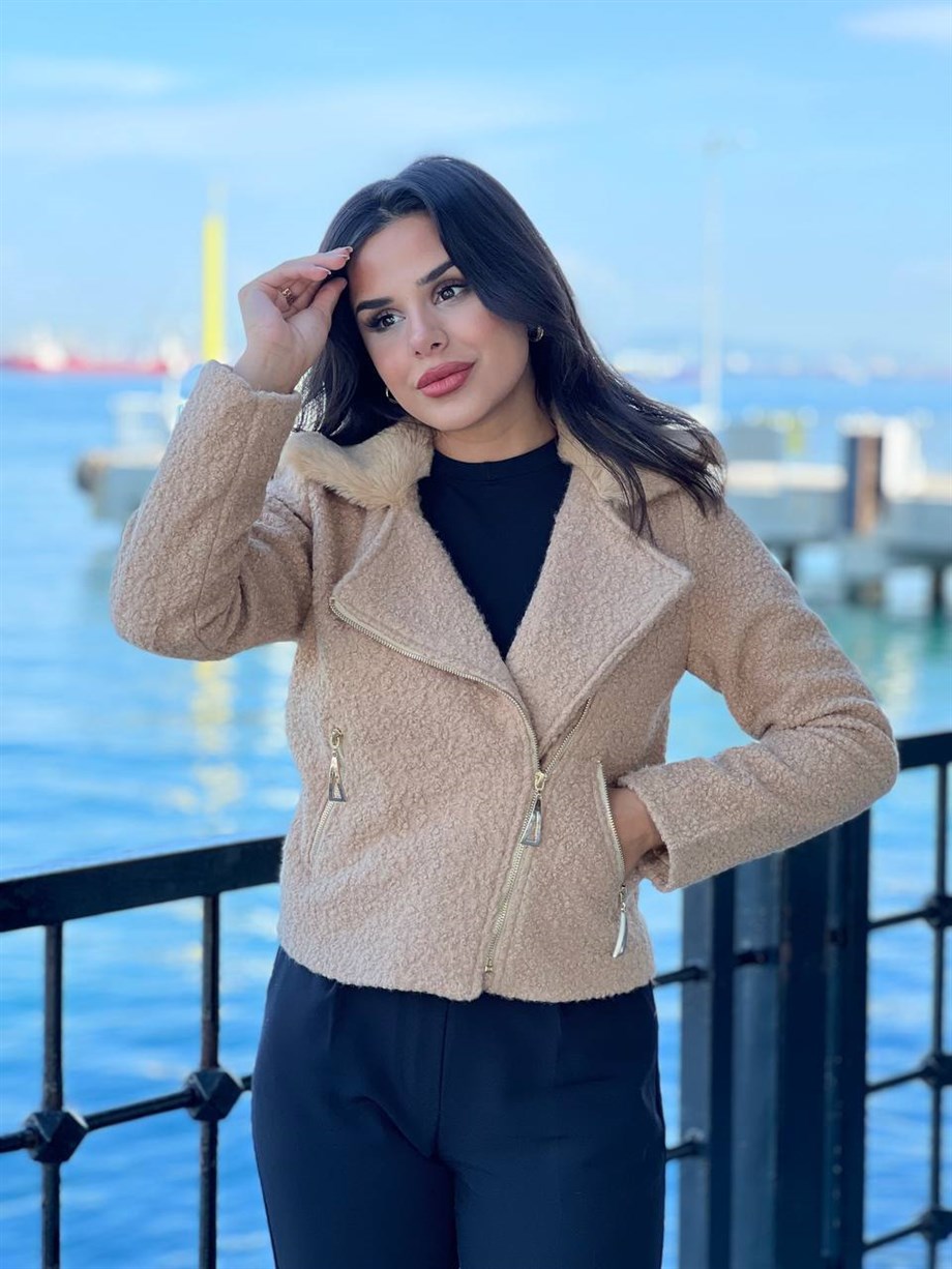 Linda Buklet Kaban Bej
