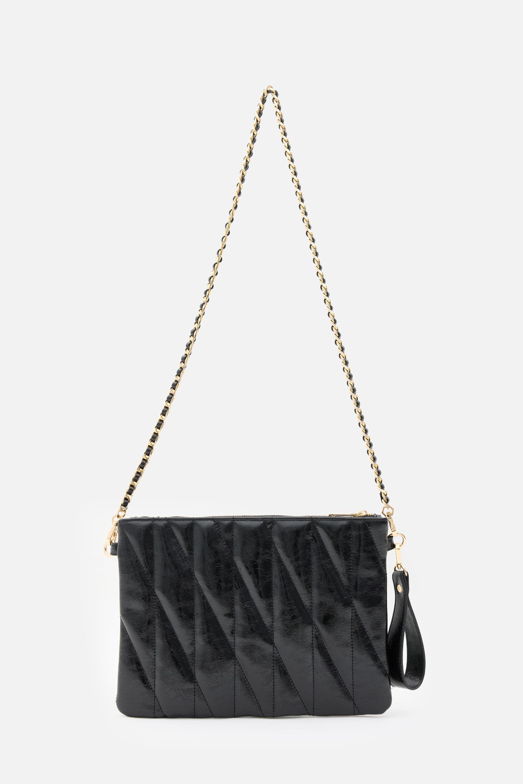 MİLA – Kapitone El, Omuz ve Clutch Çanta Siyah