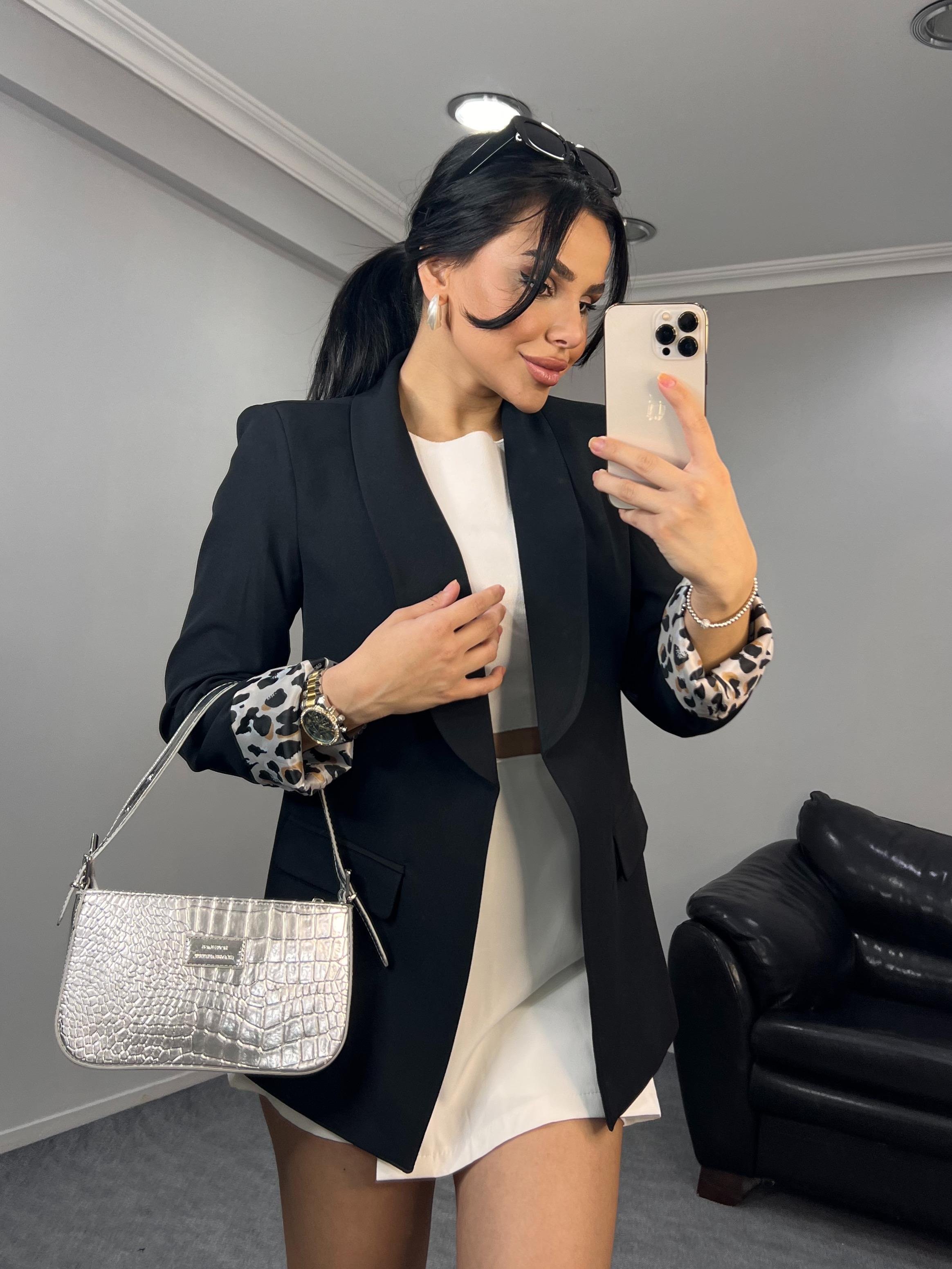 Moss Blazer Ceket Siyah