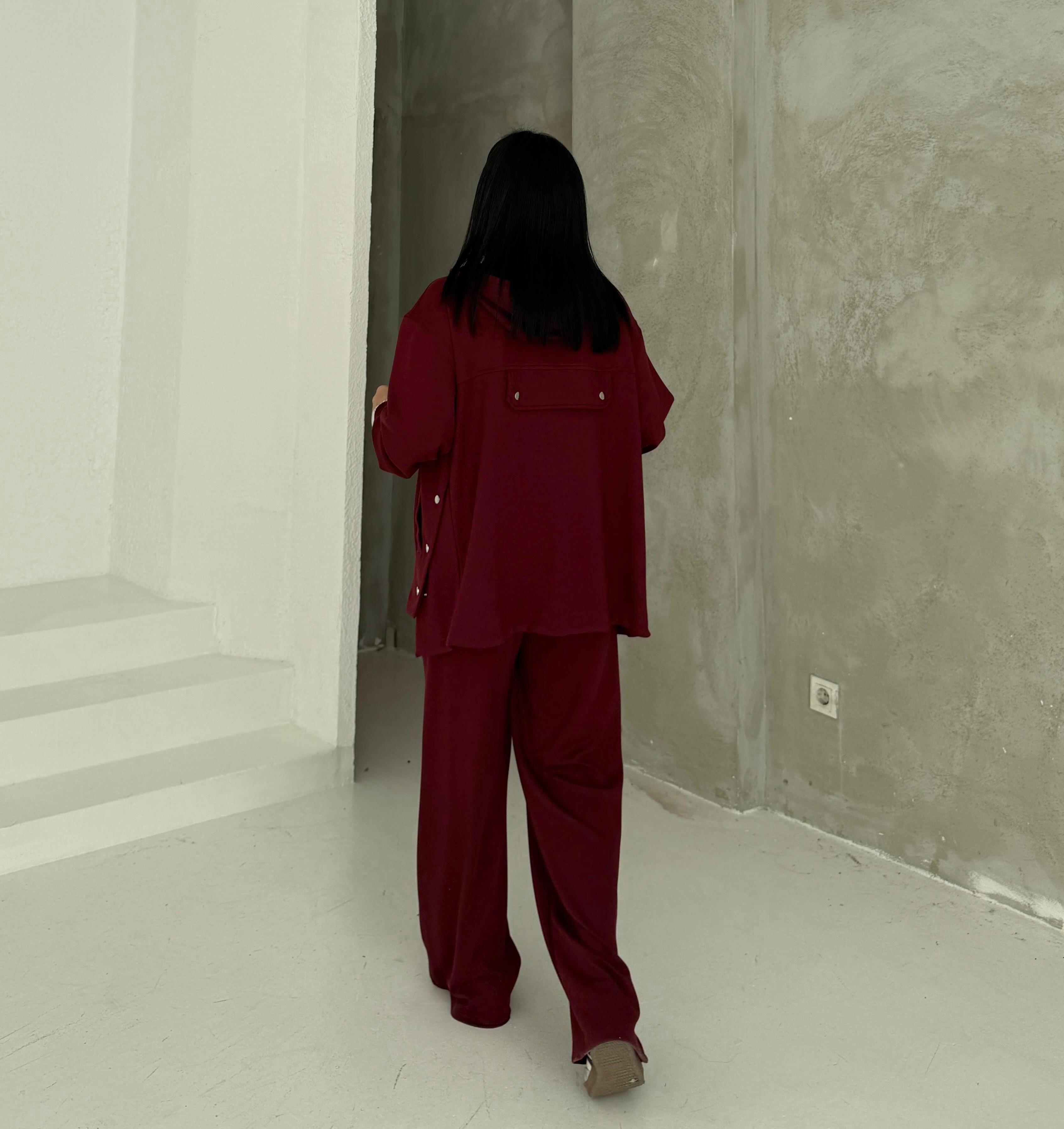 Sendy İkili Modal Takım Bordo