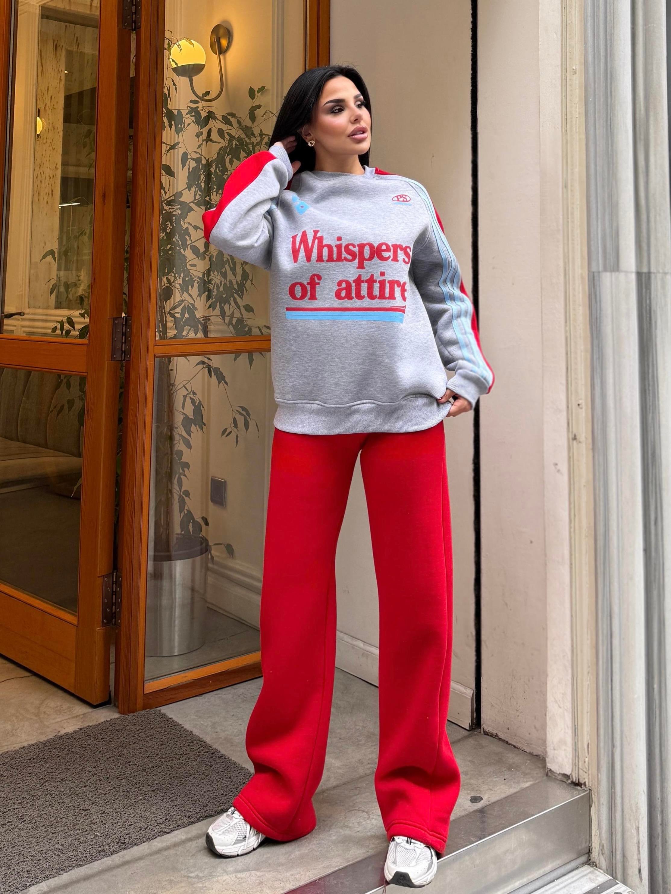 Whisper Spor Takım Kırmızı