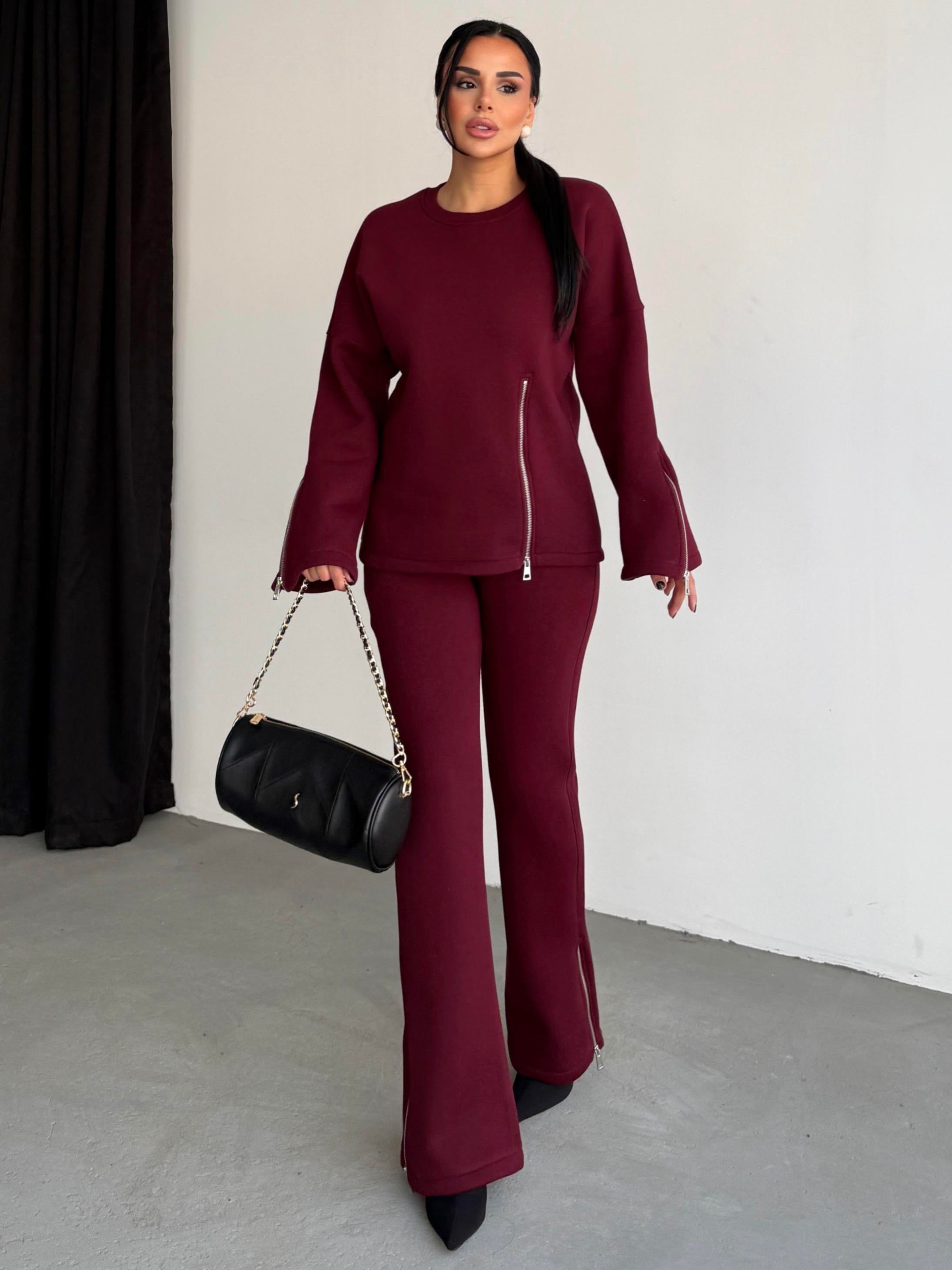 Zures Tasarım Takım Bordo