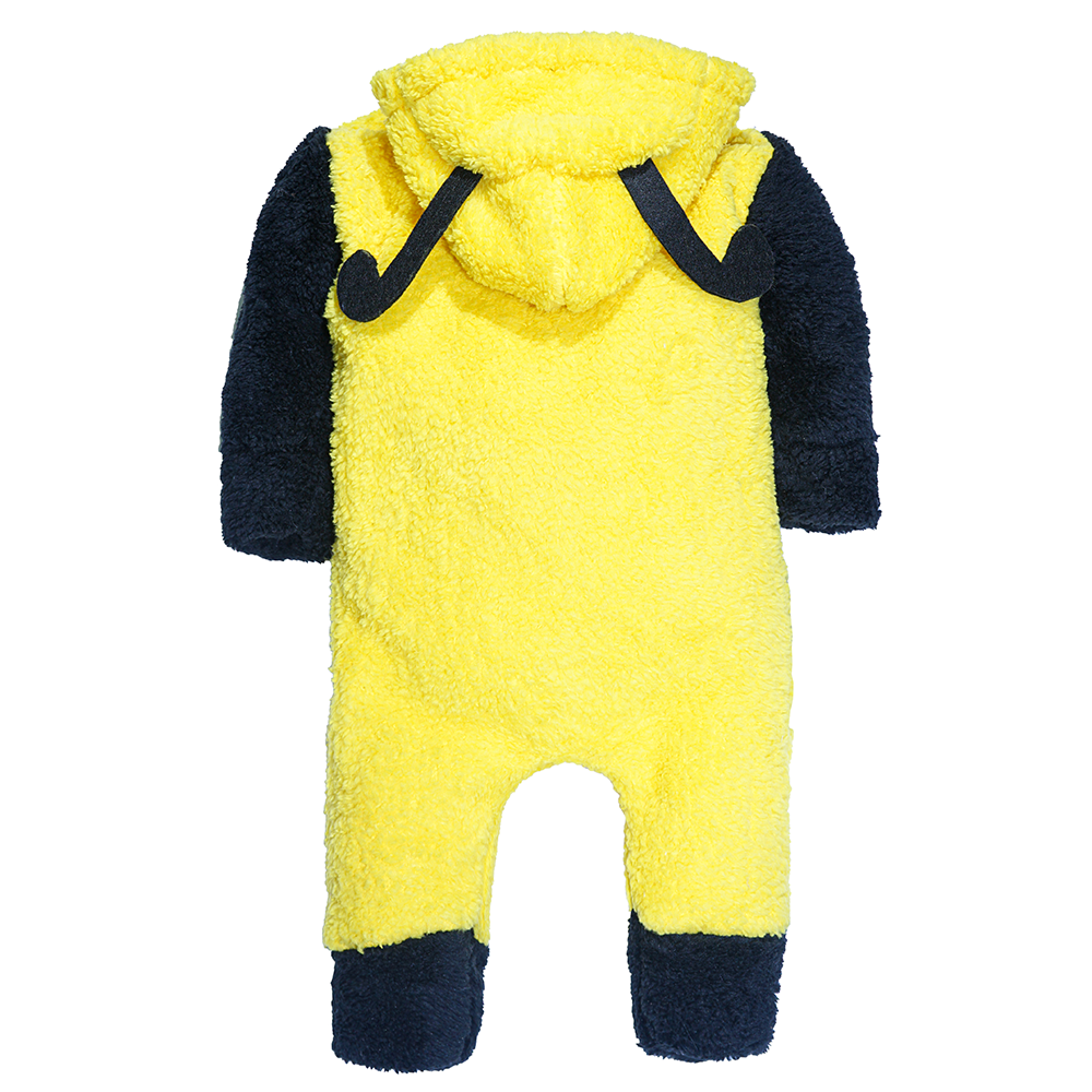  Kız Erkek Bebek Ve Çocuk Kışlık Peluş Arı Tulum