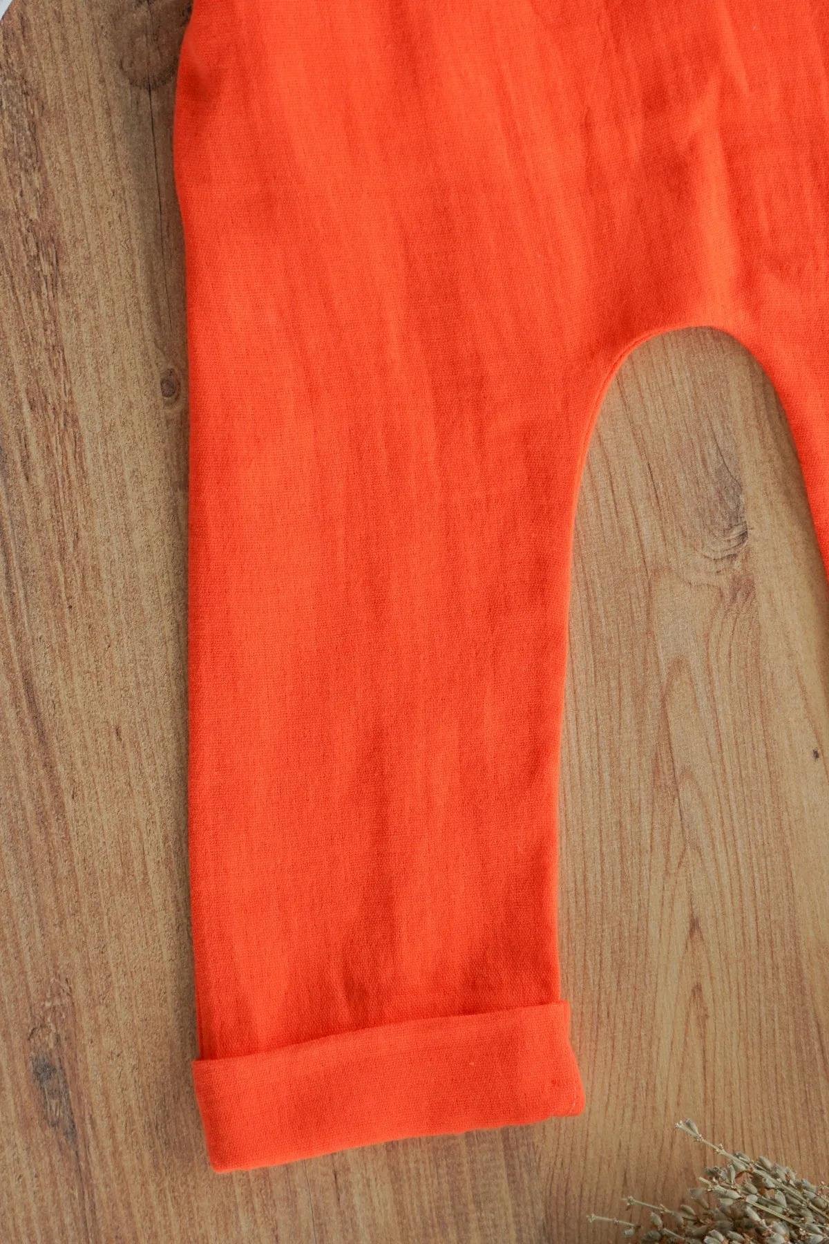 Erkek Bebek Ve Çocuk Gömlekli Ayıcıklı Müslin Salopet Tulum