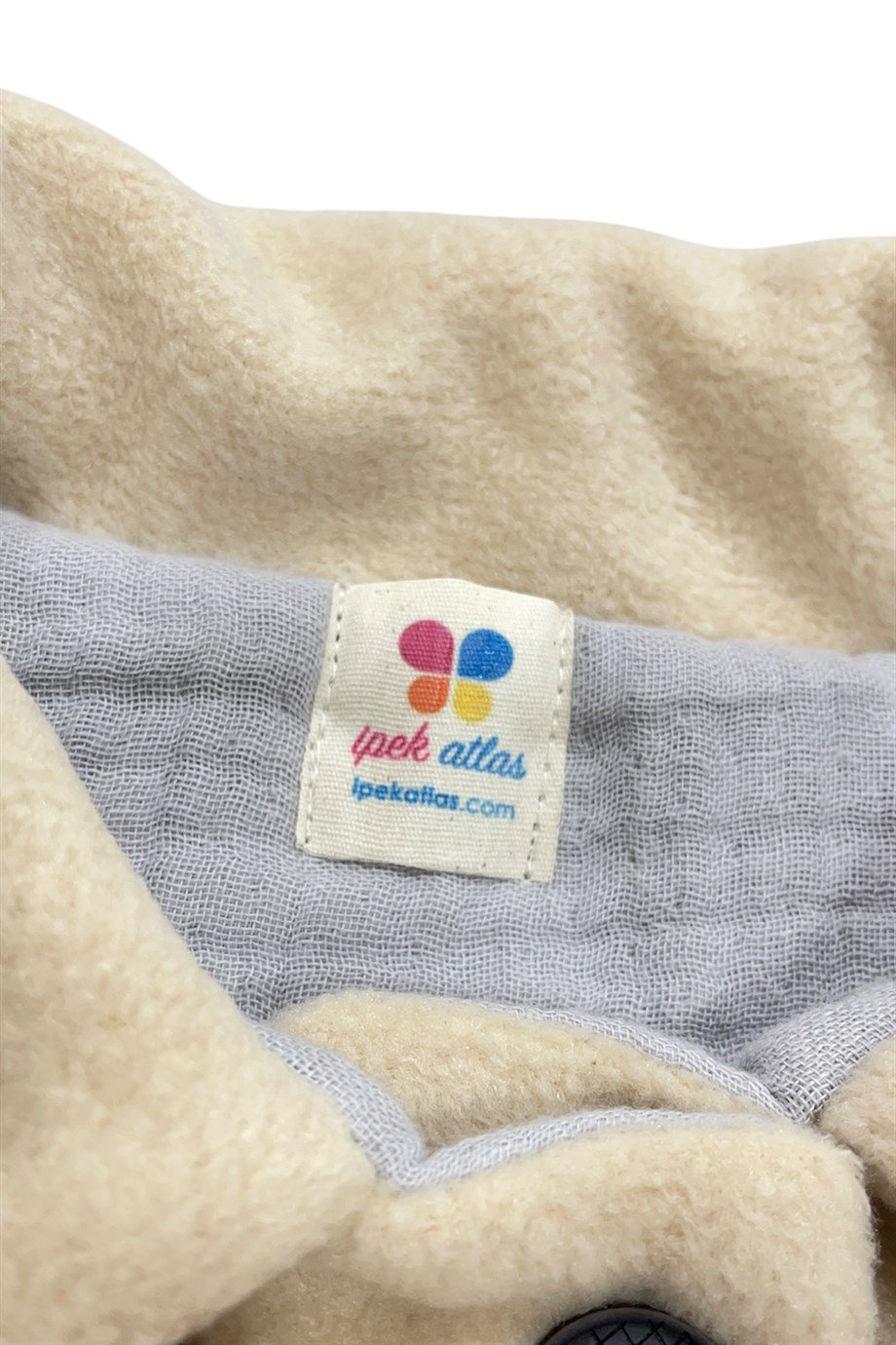 Kız Çocuk Yüzde Yüz Pamuk Terletmez Dört Katlı Müslin Astar Dışı Polar Kaban