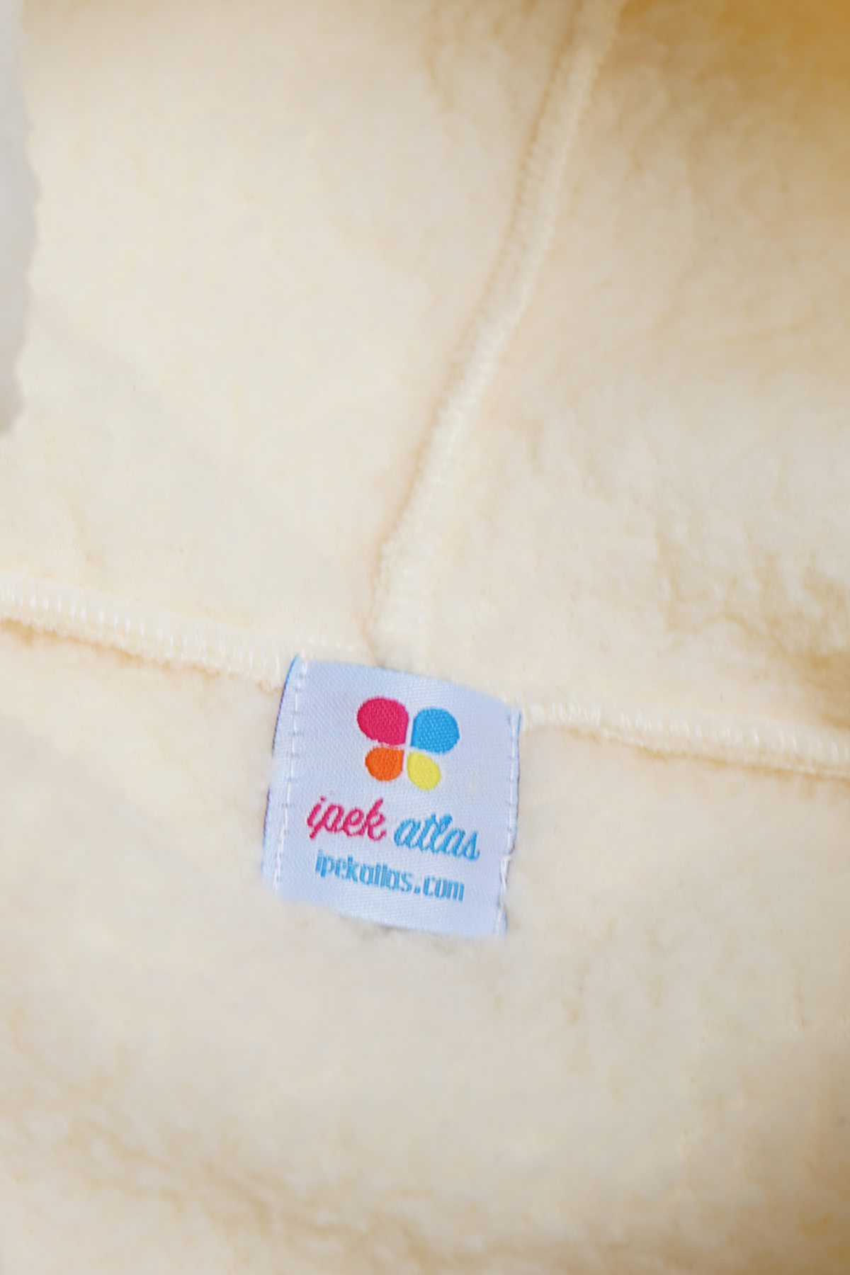 Kız Erkek Bebek Ve Çocuk Kapüşonlu Biyeli Peluş Tulum