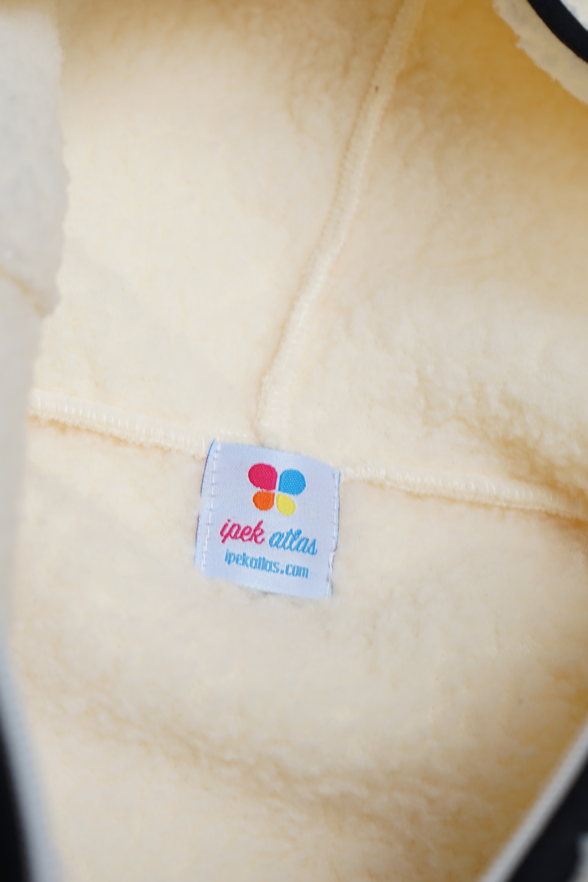 Kız Erkek Bebek Ve Çocuk Kapüşonlu Biyeli Peluş Tulum