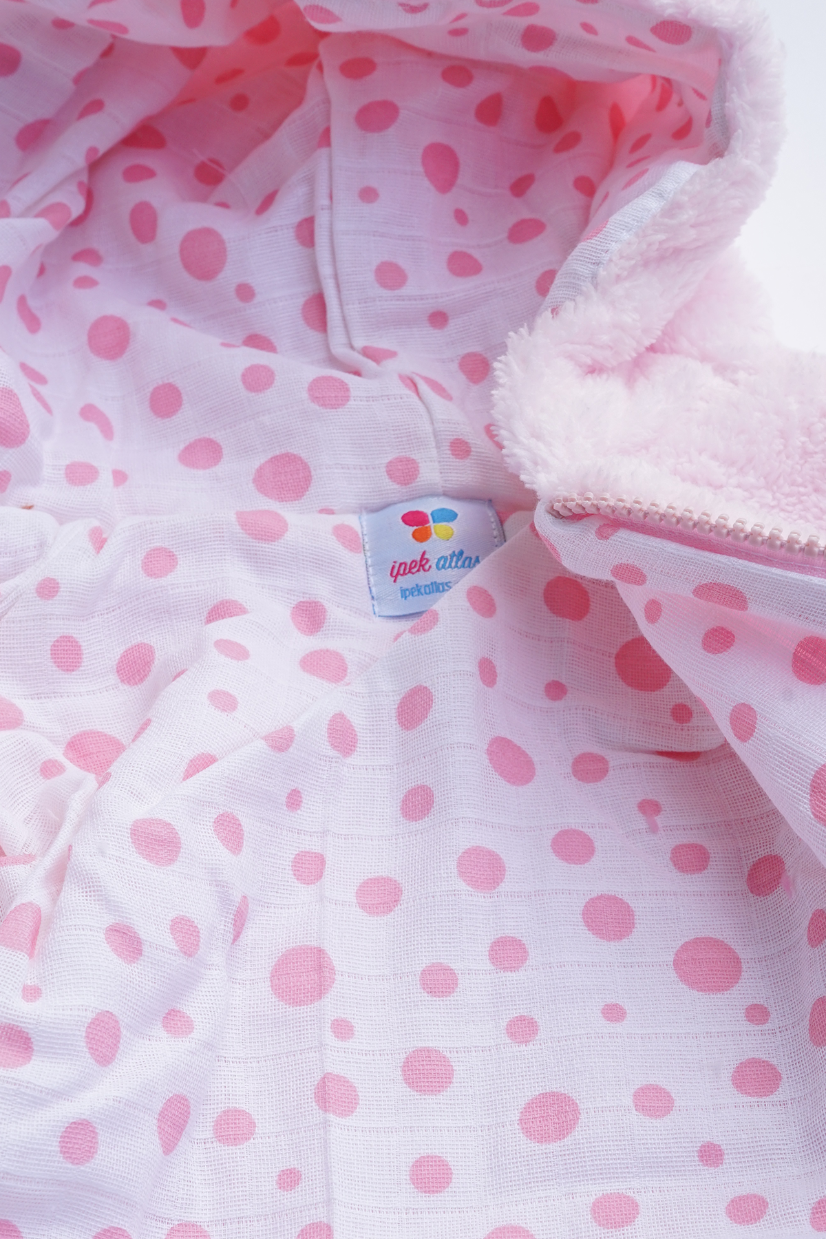 Kız Erkek Bebek Ve Çocuk Müslin Astarlı Ayıcıklı Peluş Mont