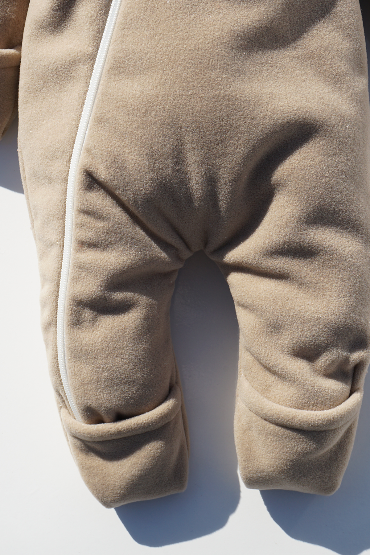 Kız Erkek Bebek Ve Çocuk Müslin Astarlı Polar Tulum