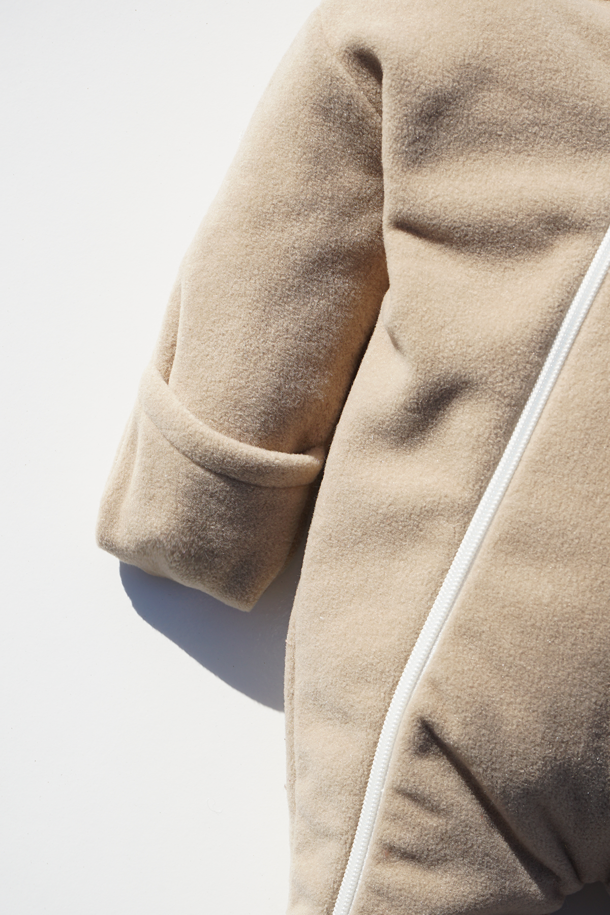 Kız Erkek Bebek Ve Çocuk Müslin Astarlı Polar Tulum