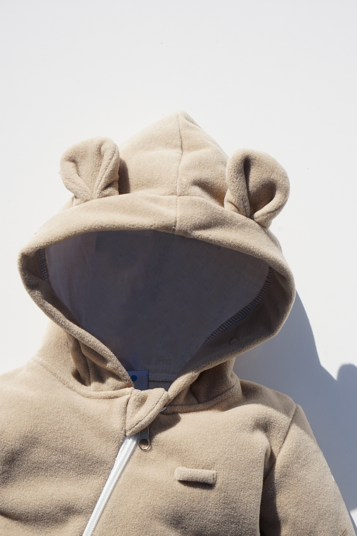 Kız Erkek Bebek Ve Çocuk Müslin Astarlı Polar Tulum