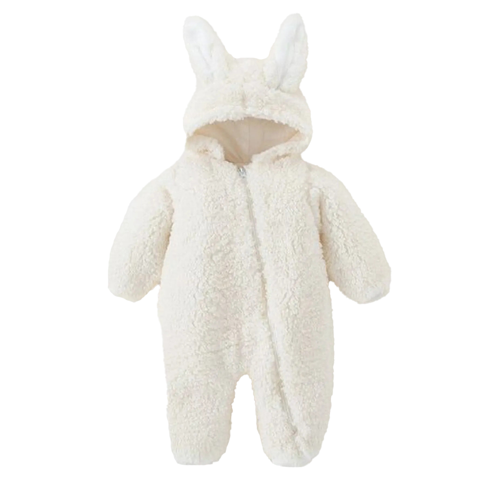 Kız Erkek Bebek Ve Çocuk Peluş Ayıcık Tavşan İkili Tulum