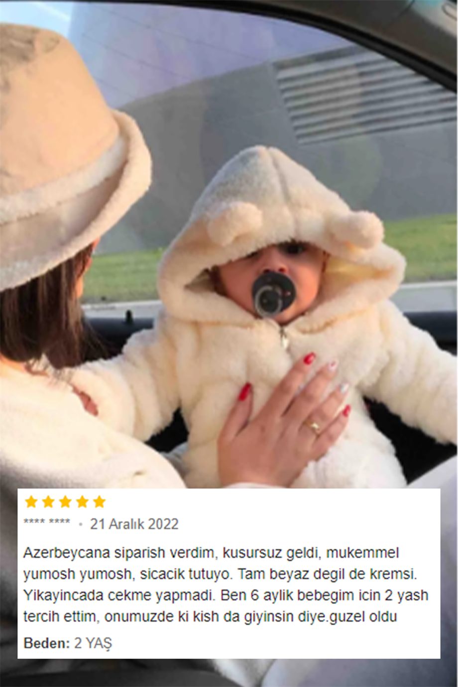 Unisex Ayıcık Peluş Çocuk Tulum