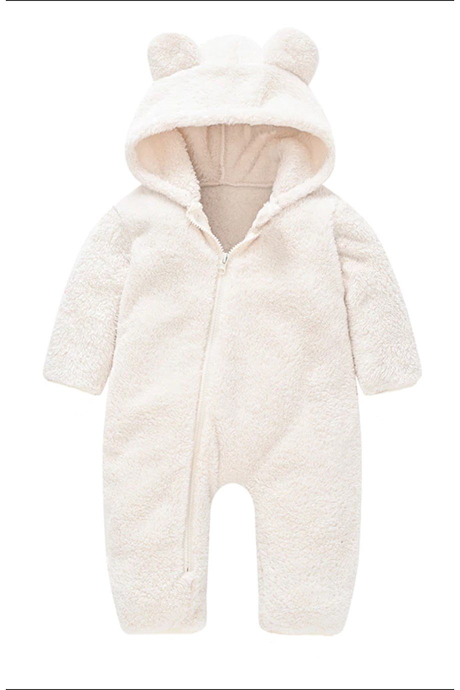 Unisex Ayıcık Peluş Çocuk Tulum