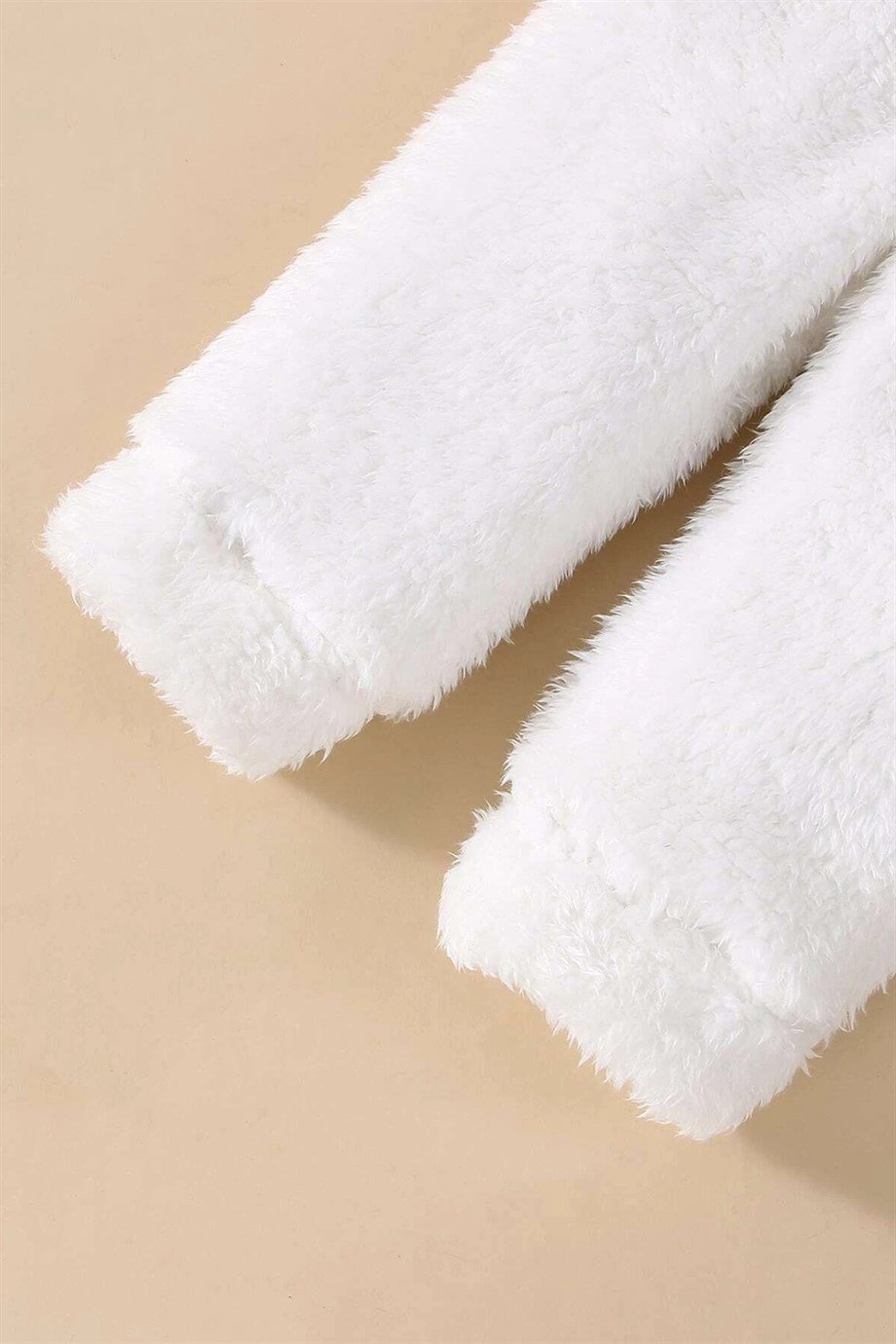 Unisex Peluş Kapüşonlu Weolsuft İkili Takım 