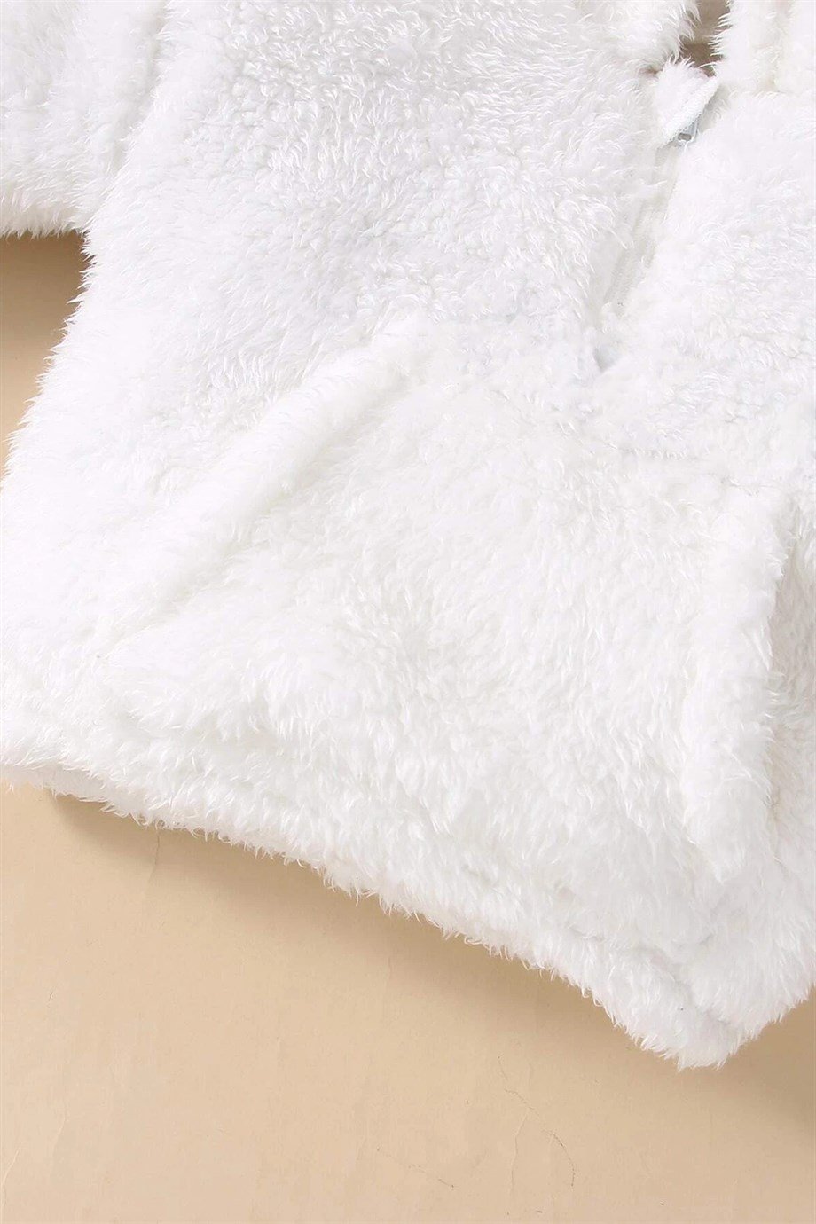 Unisex Peluş Kapüşonlu Weolsuft İkili Takım 