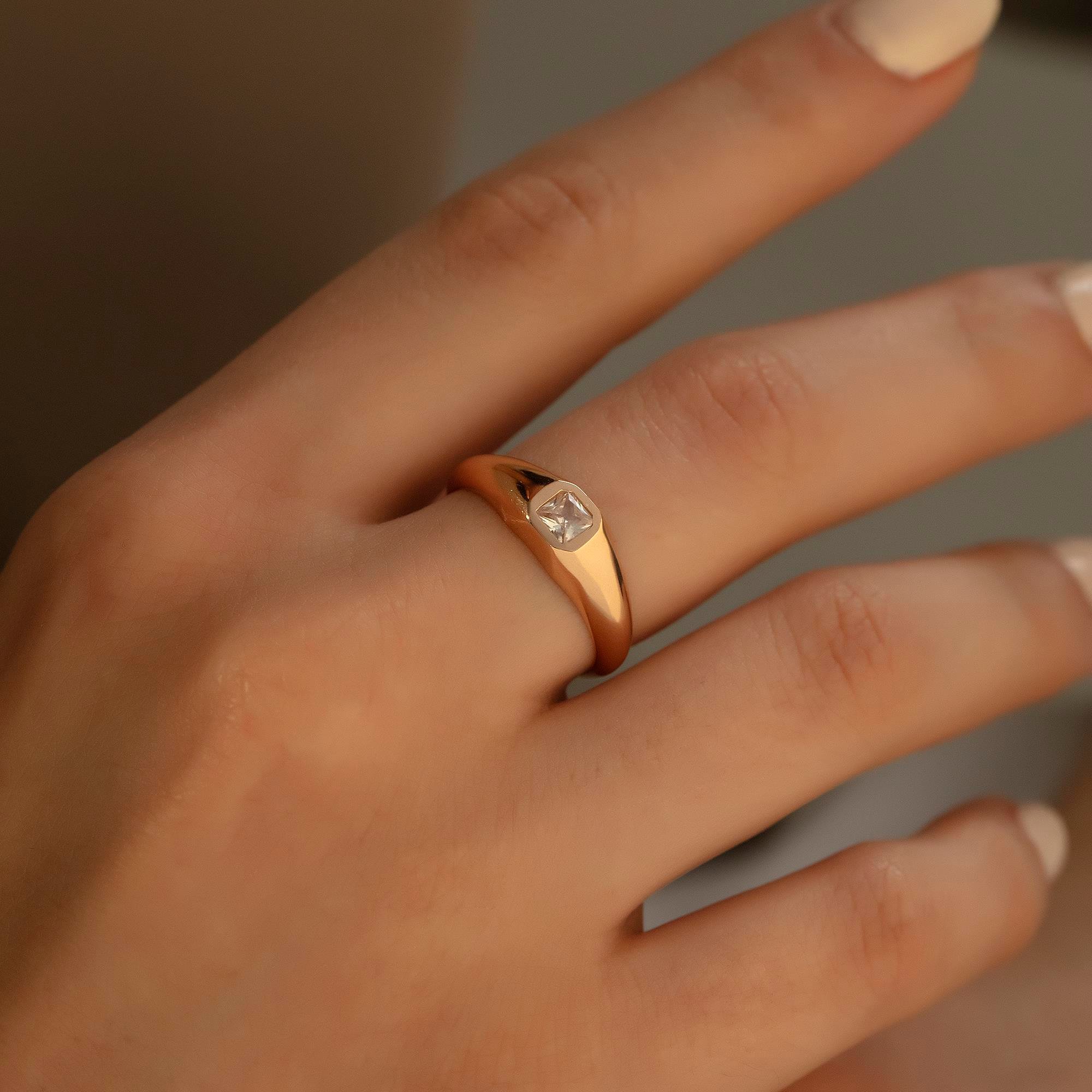 14K Gold Artemis Ring