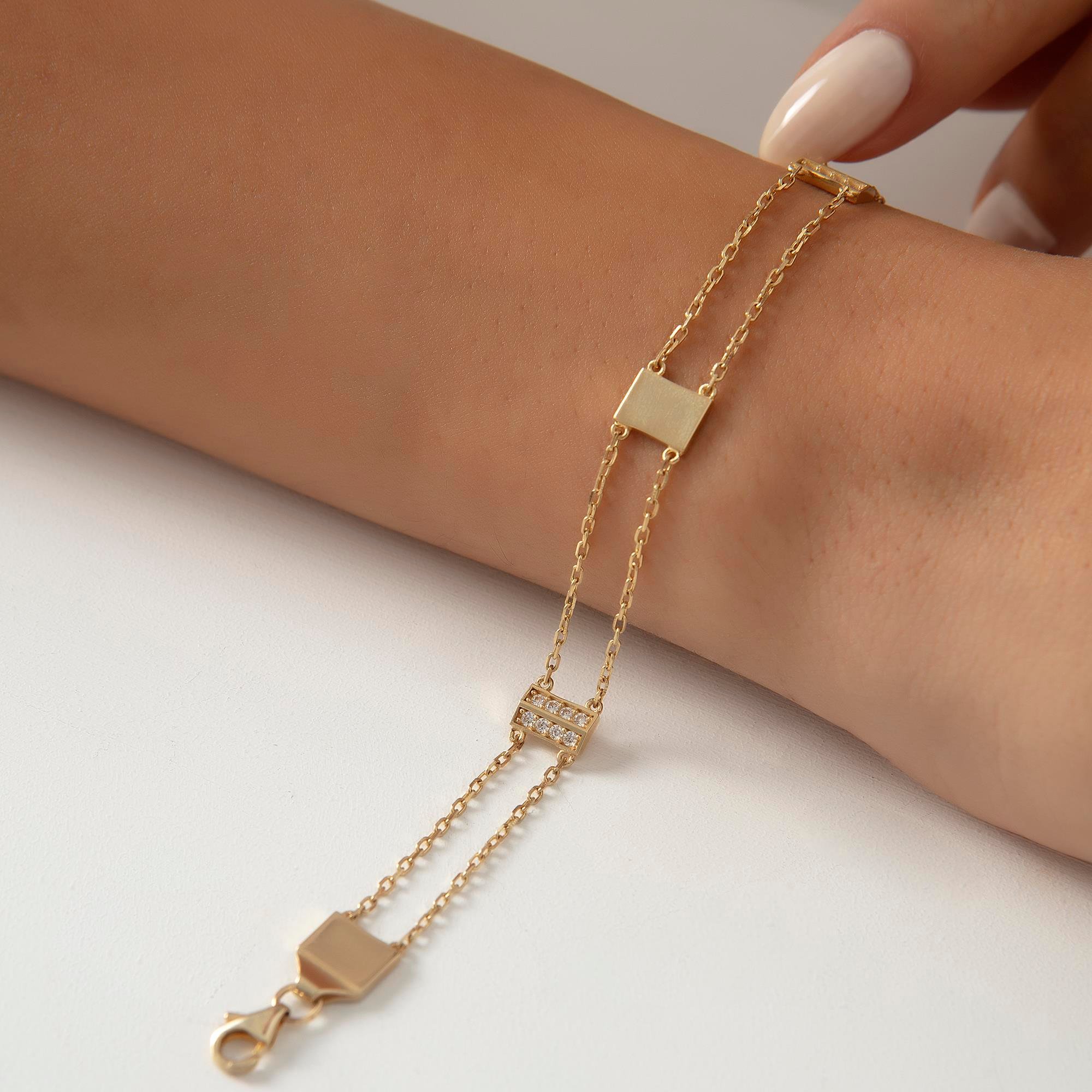 14 Ayar Altın Bileklik