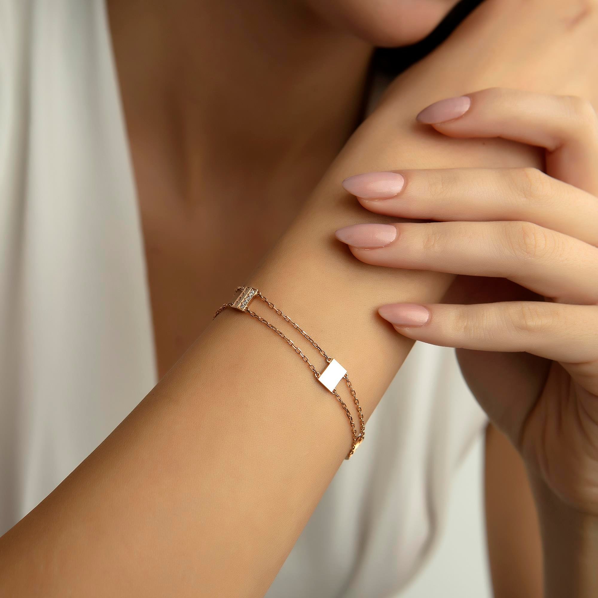 14 Ayar Altın Bileklik