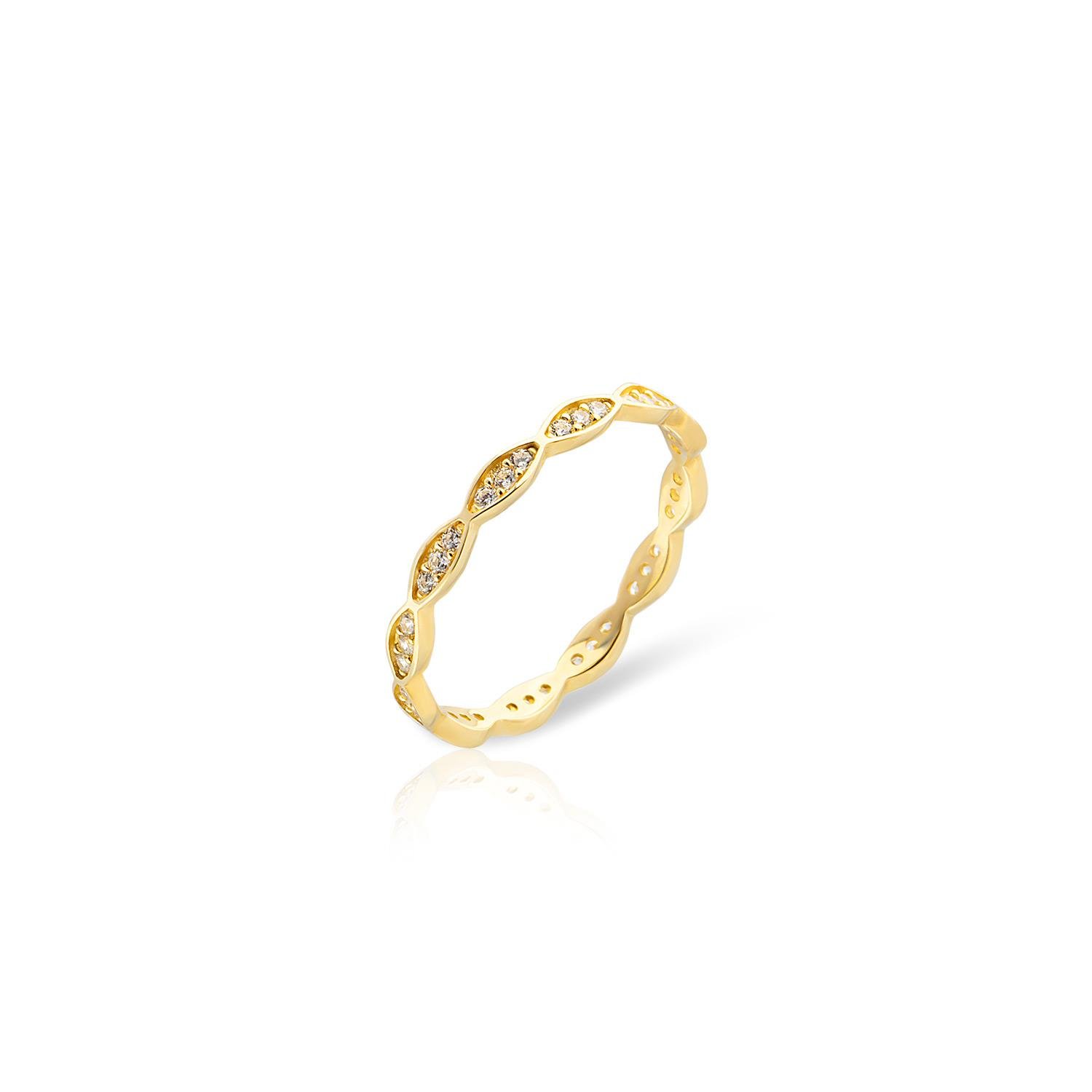 14 Ayar Altın Çıtır Yüzük 