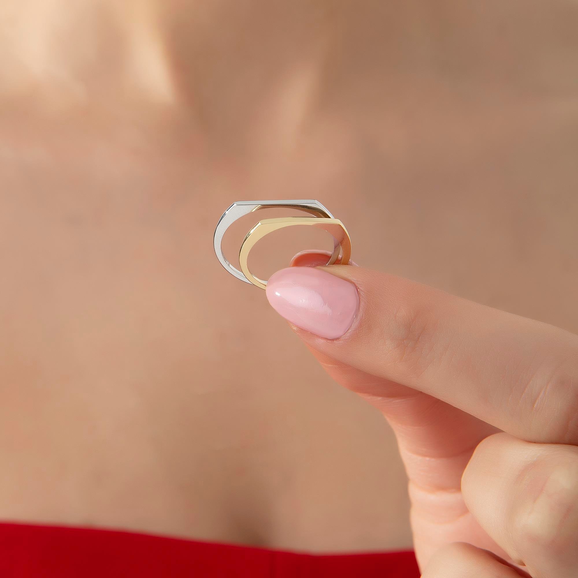 14 Ayar Altın Dafne Yüzük