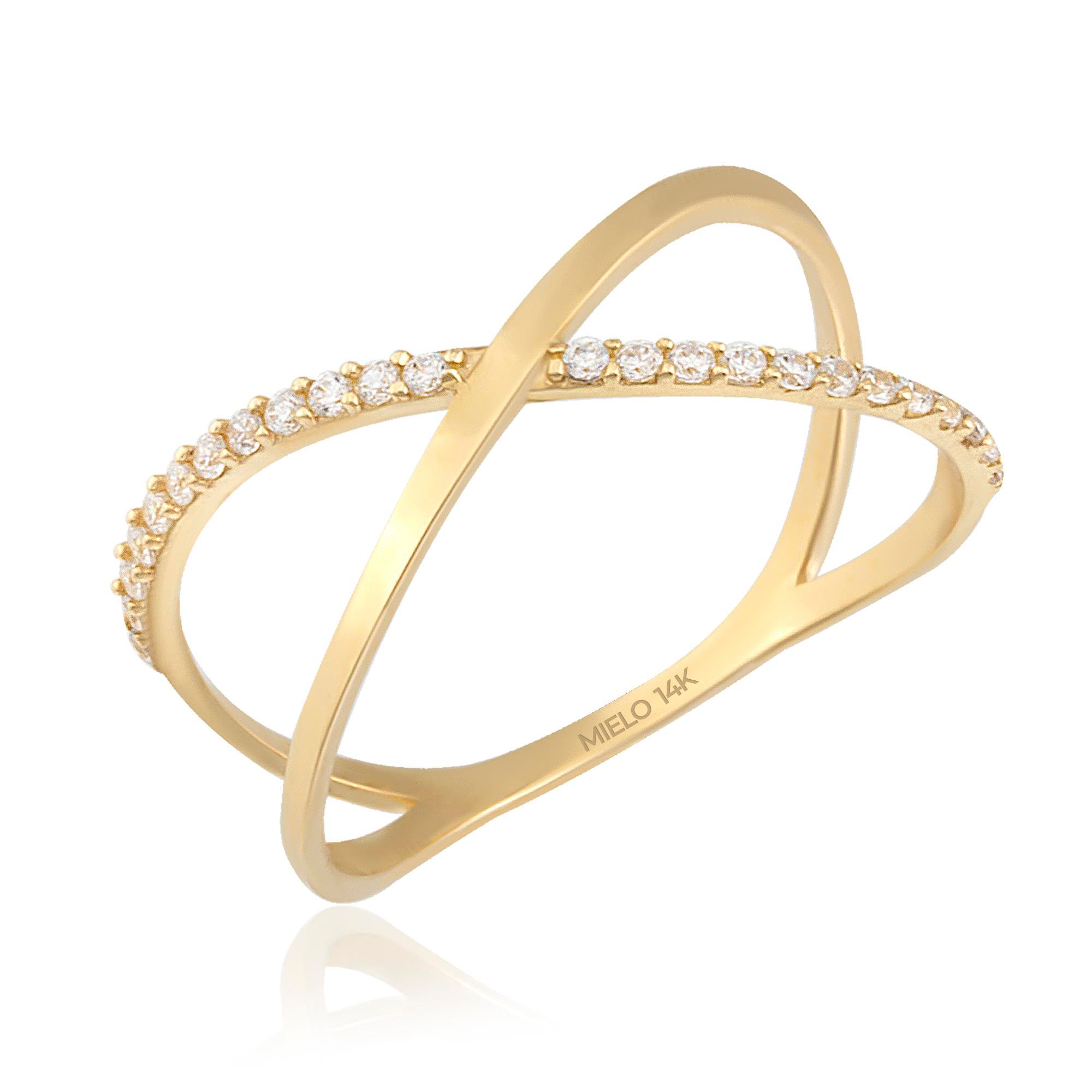 14 Ayar Altın Dafne Yüzük