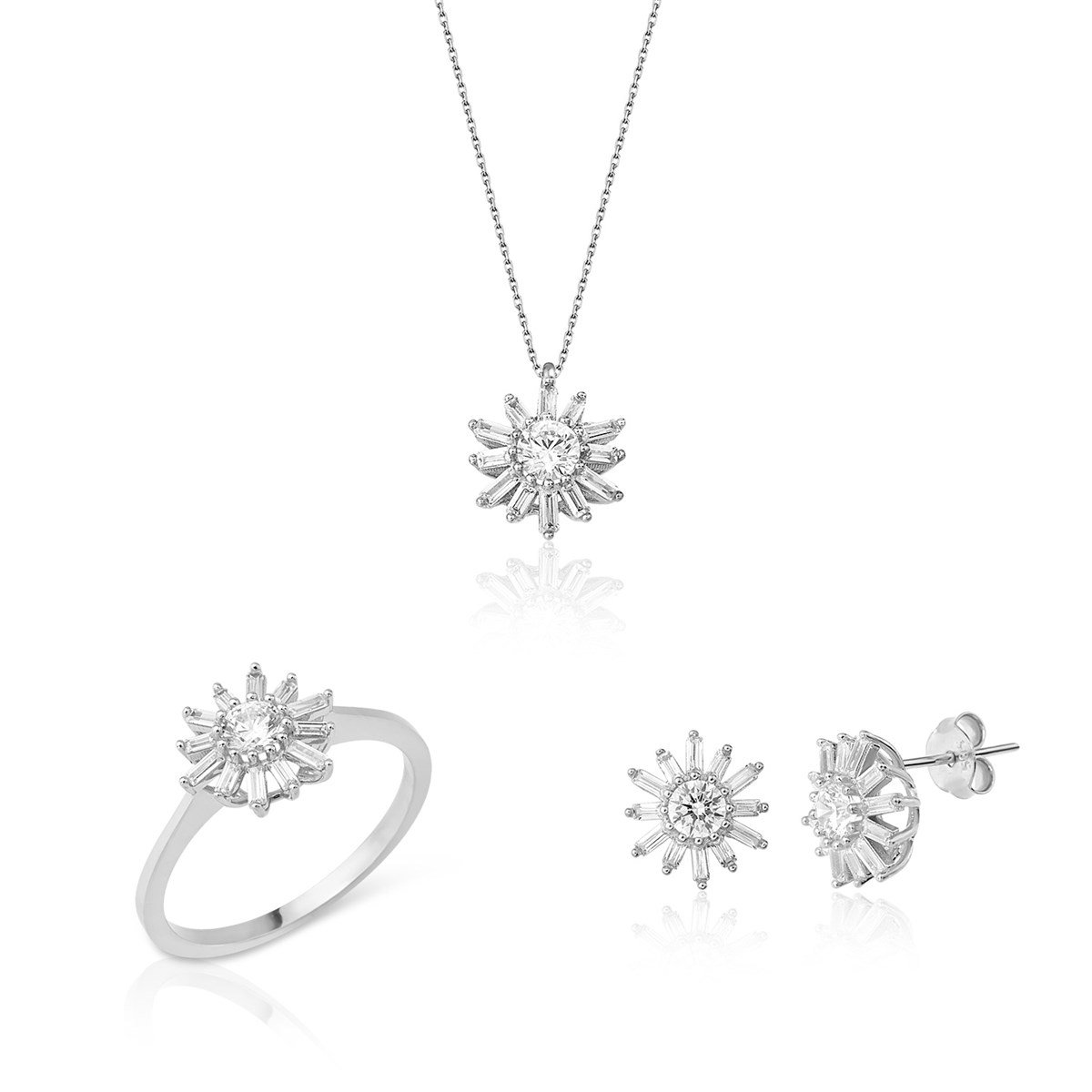 14 Ayar Altın Güneş Set