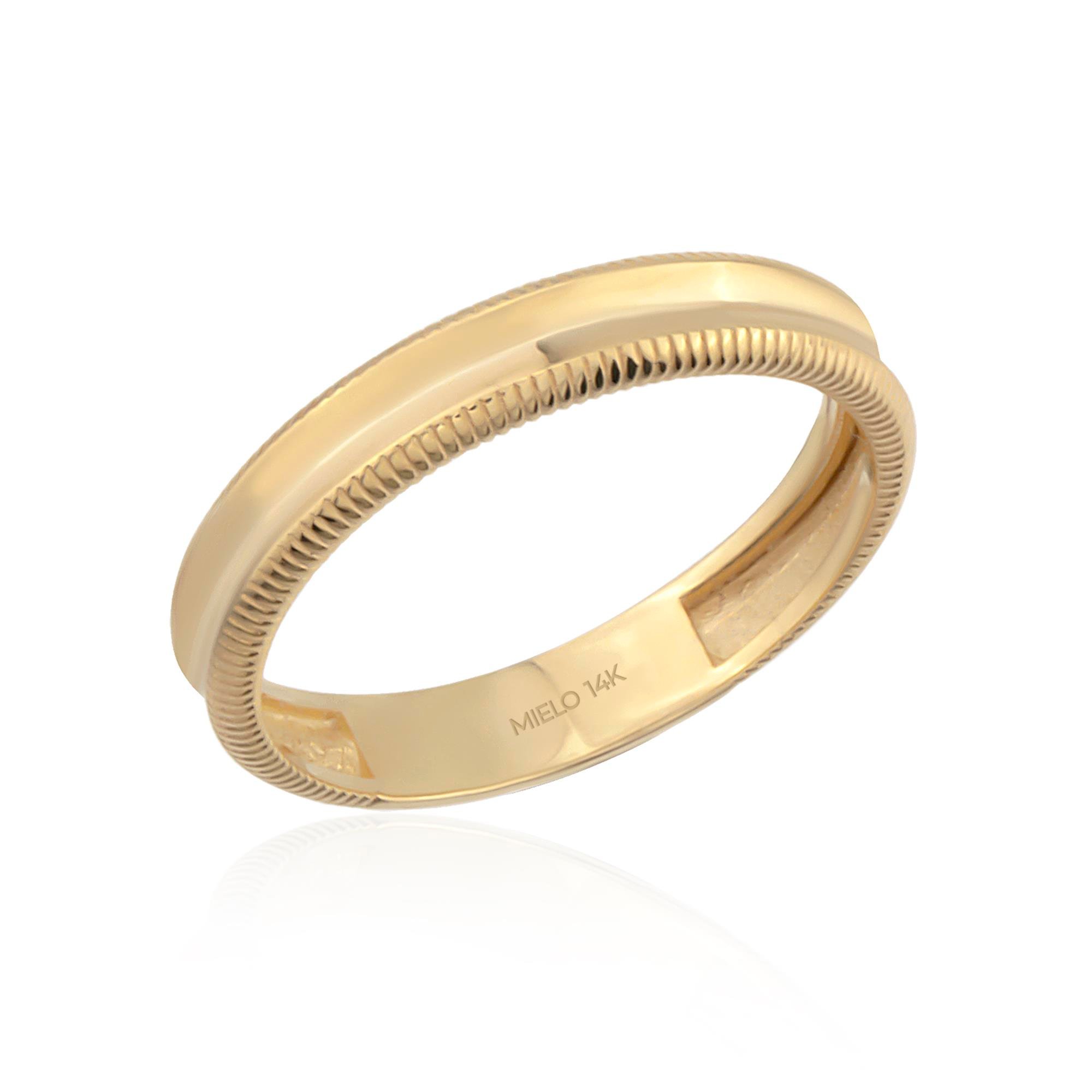 14 Ayar Altın İnce Ajda Yüzük