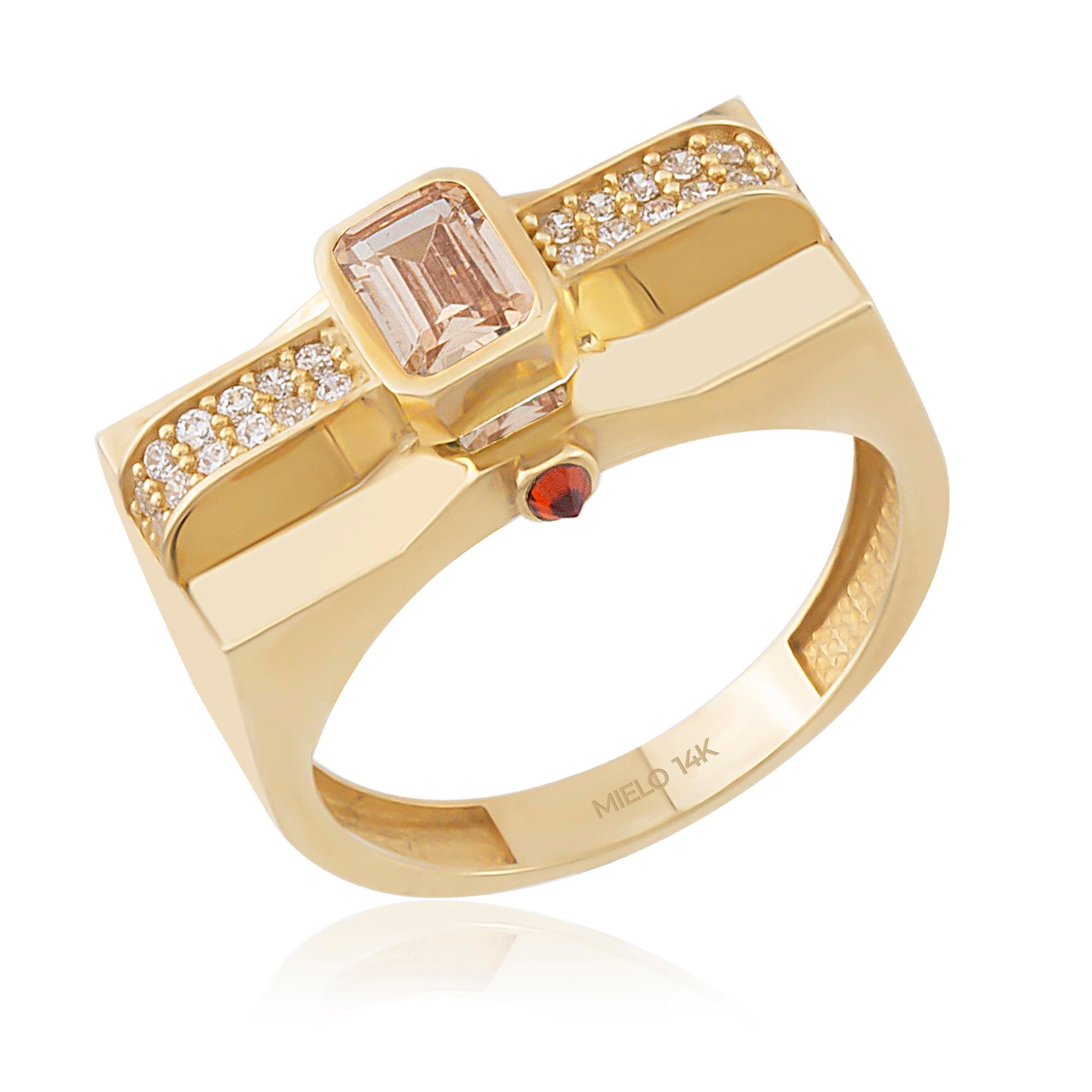 14 Ayar Altın Maria Ring