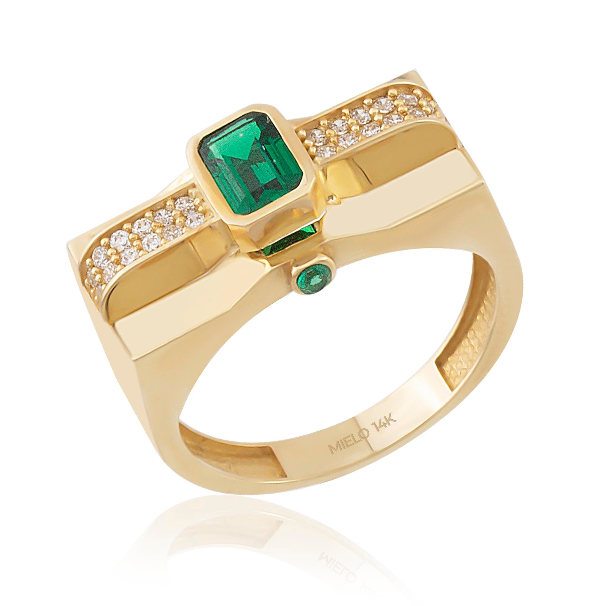 14 Ayar Altın Maria Ring