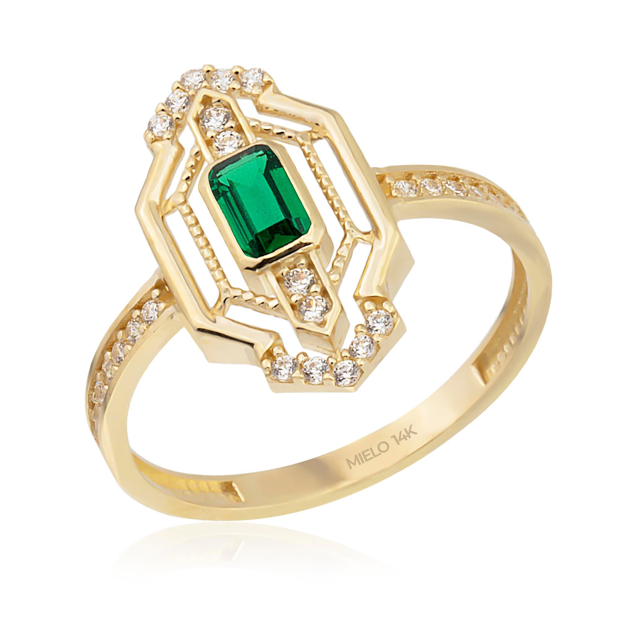 14 Ayar Altın Maria Yüzük