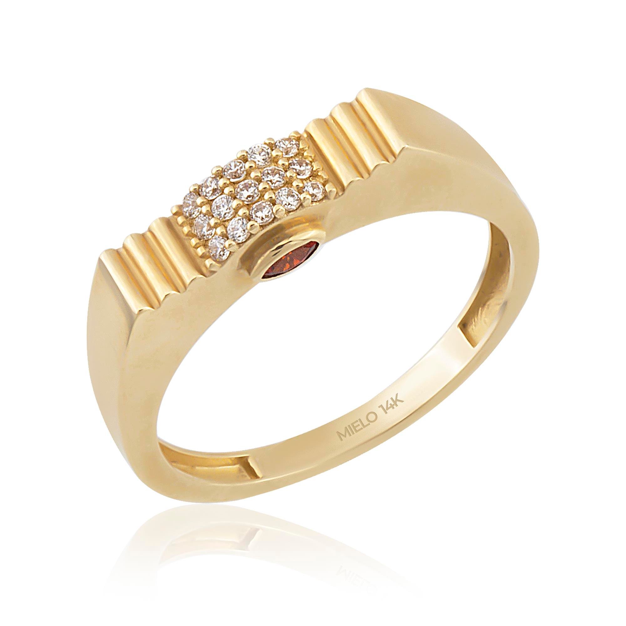 14 Ayar Altın Maria Yüzük