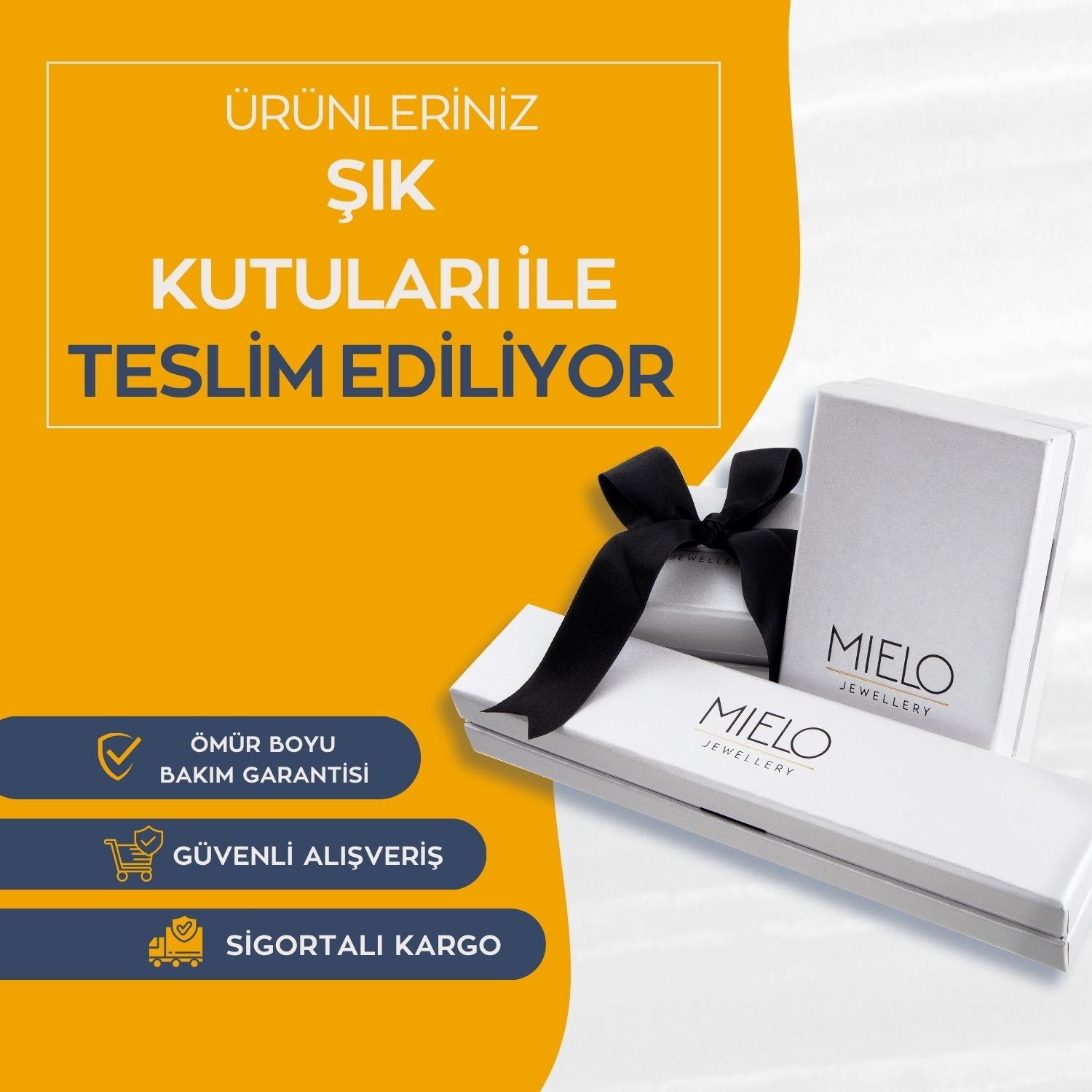 14 Ayar Altın Mineli Fiyonklu Kalp Kolye