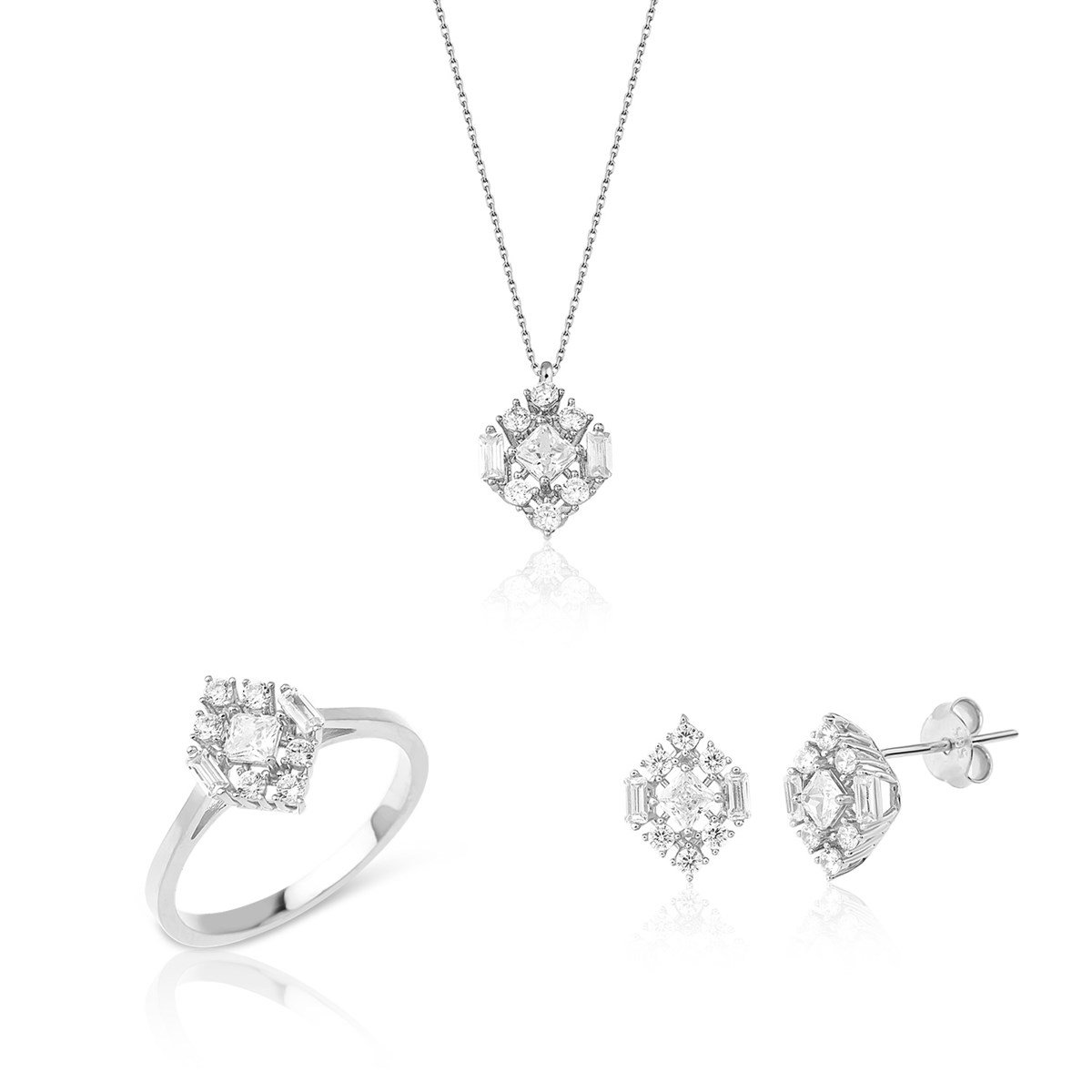 14 Ayar Altın Oya Set 