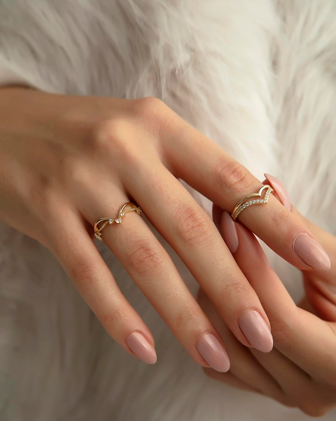 14 Ayar Altın Prenses Yüzük