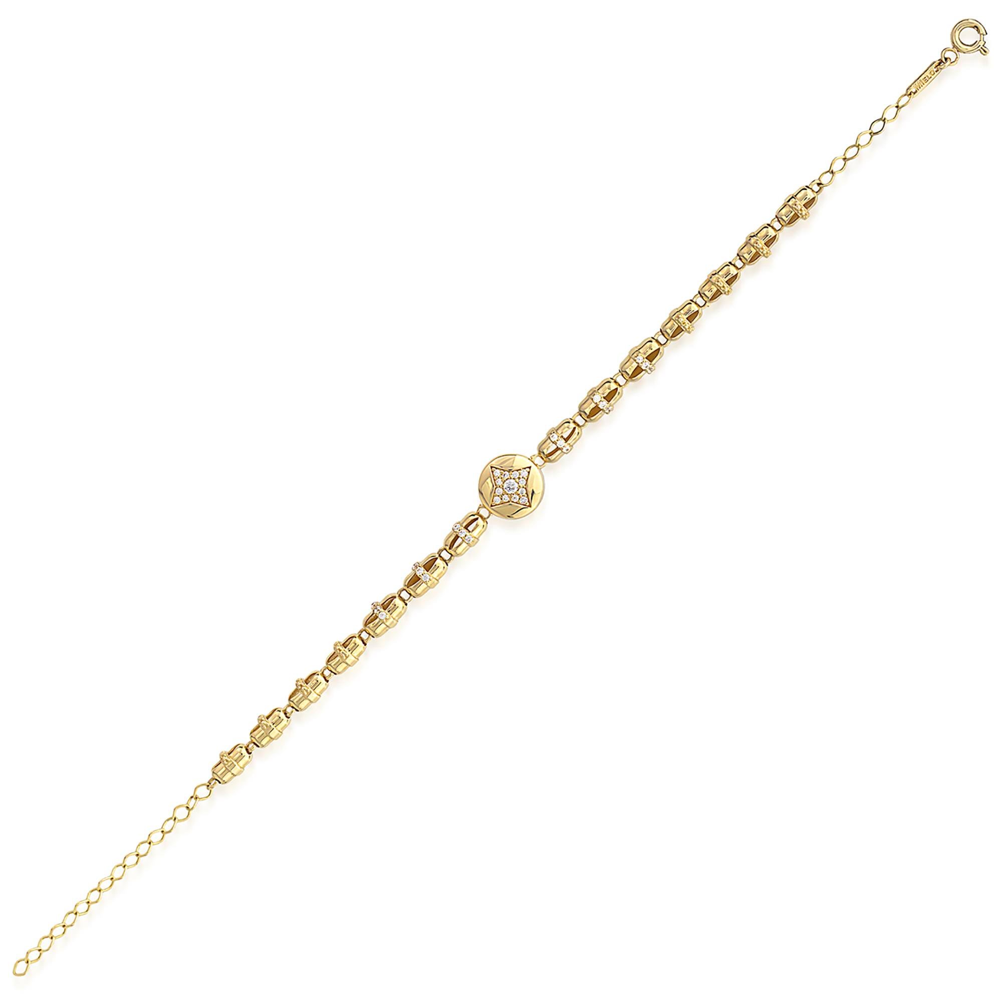 14K Gold Stella Bracelet