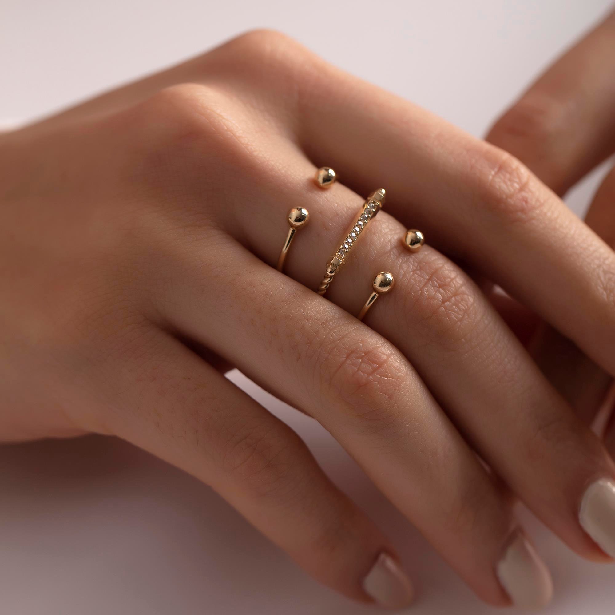 14 Ayar Altın Yüzük