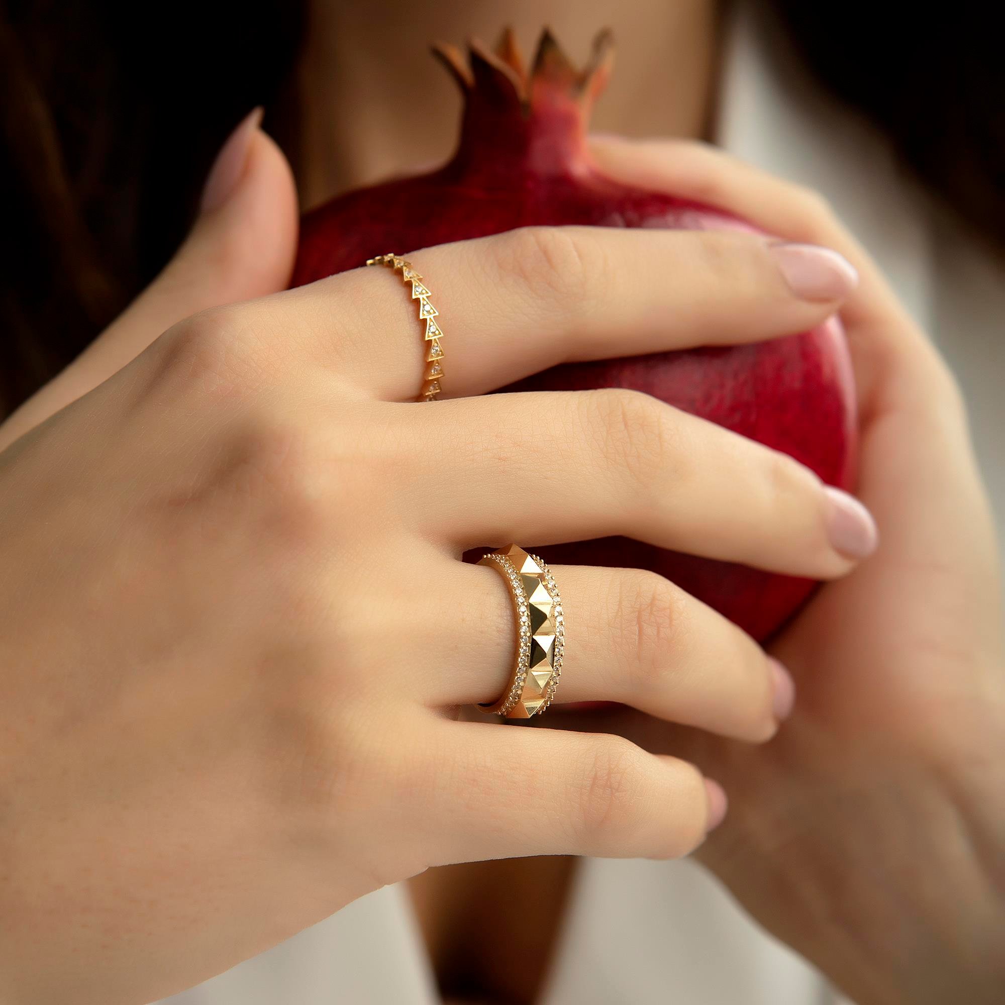 14 Ayar Altın Yüzük