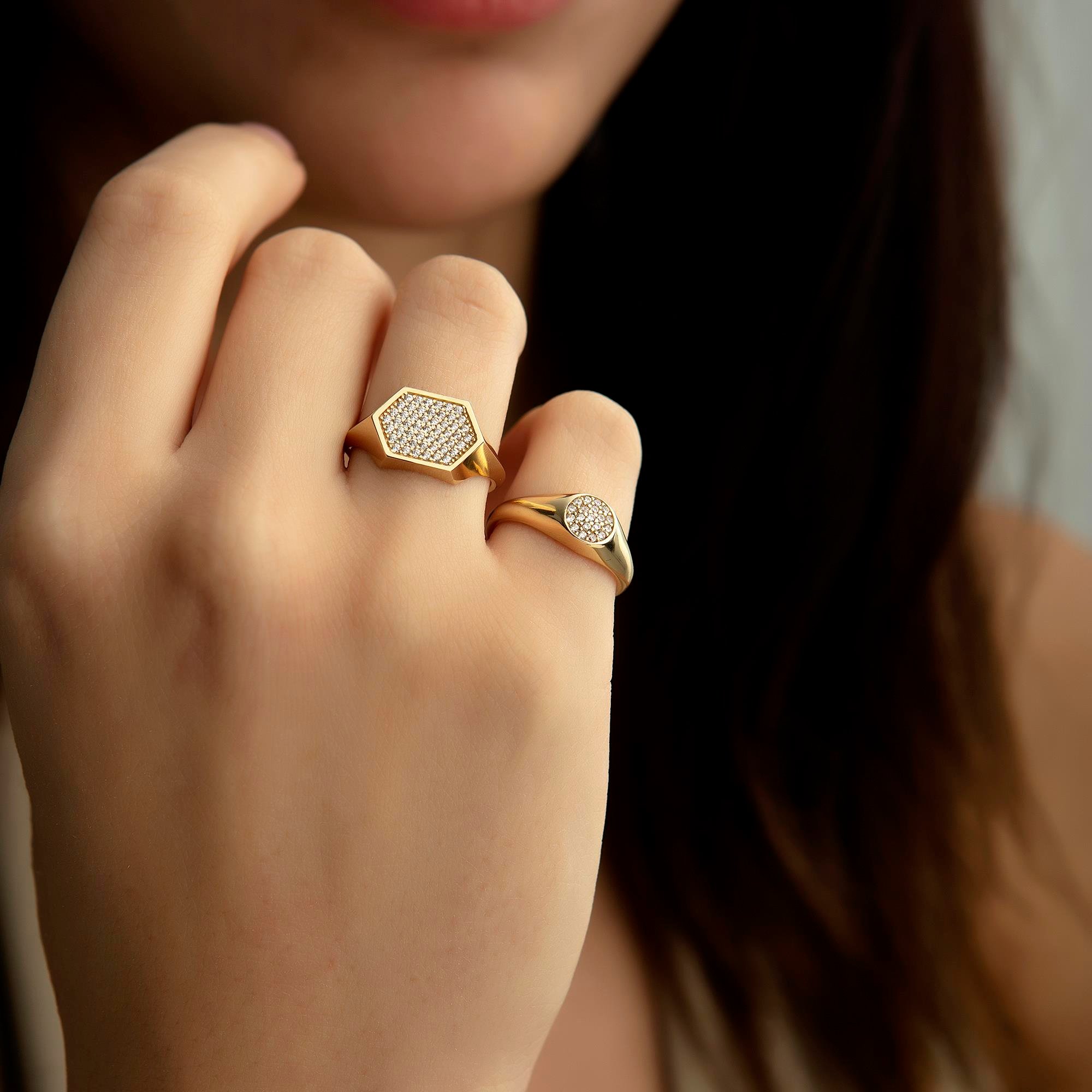 14 Ayar Altın Yüzük