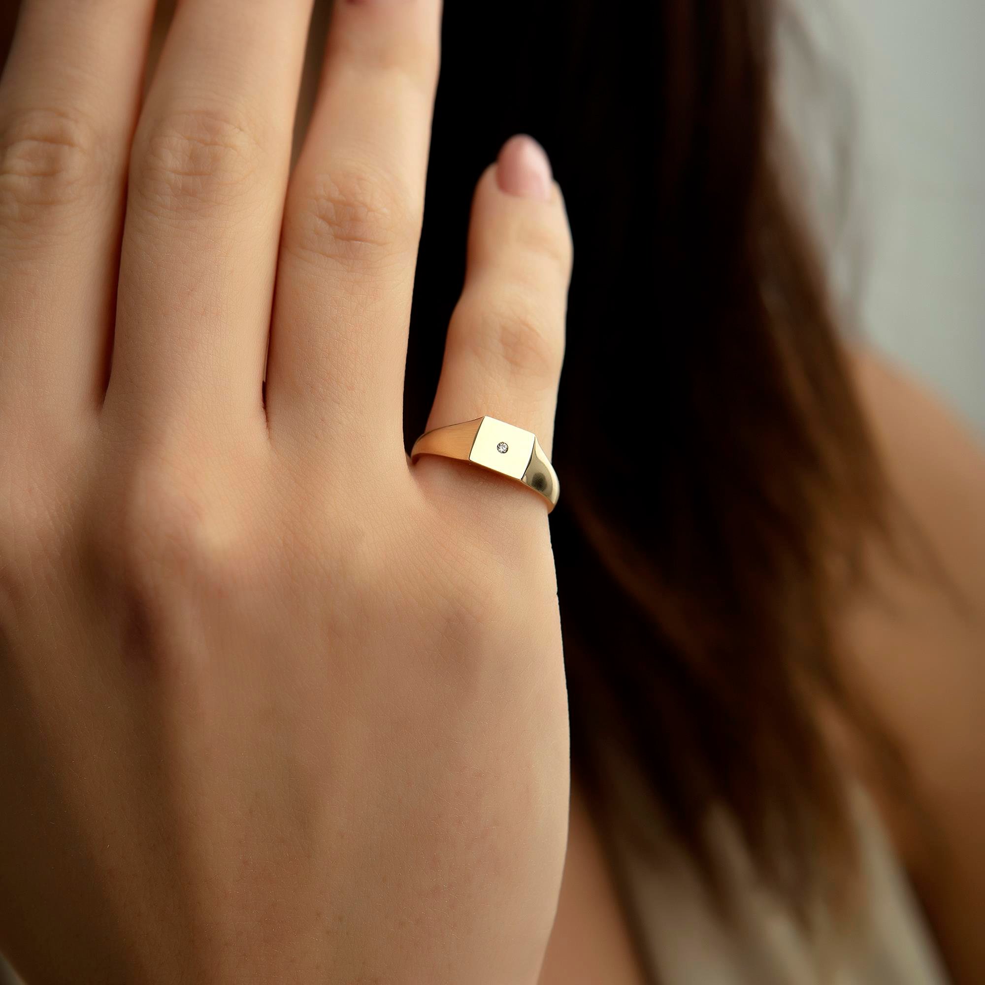 14 Ayar Altın Yüzük