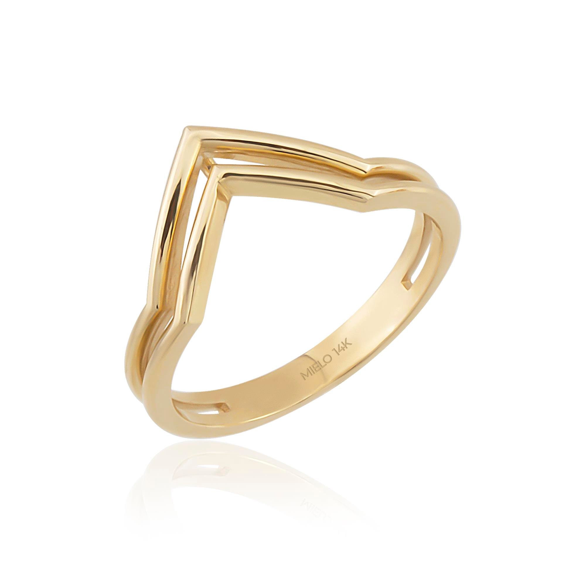 14 Ayar Altın Yüzük